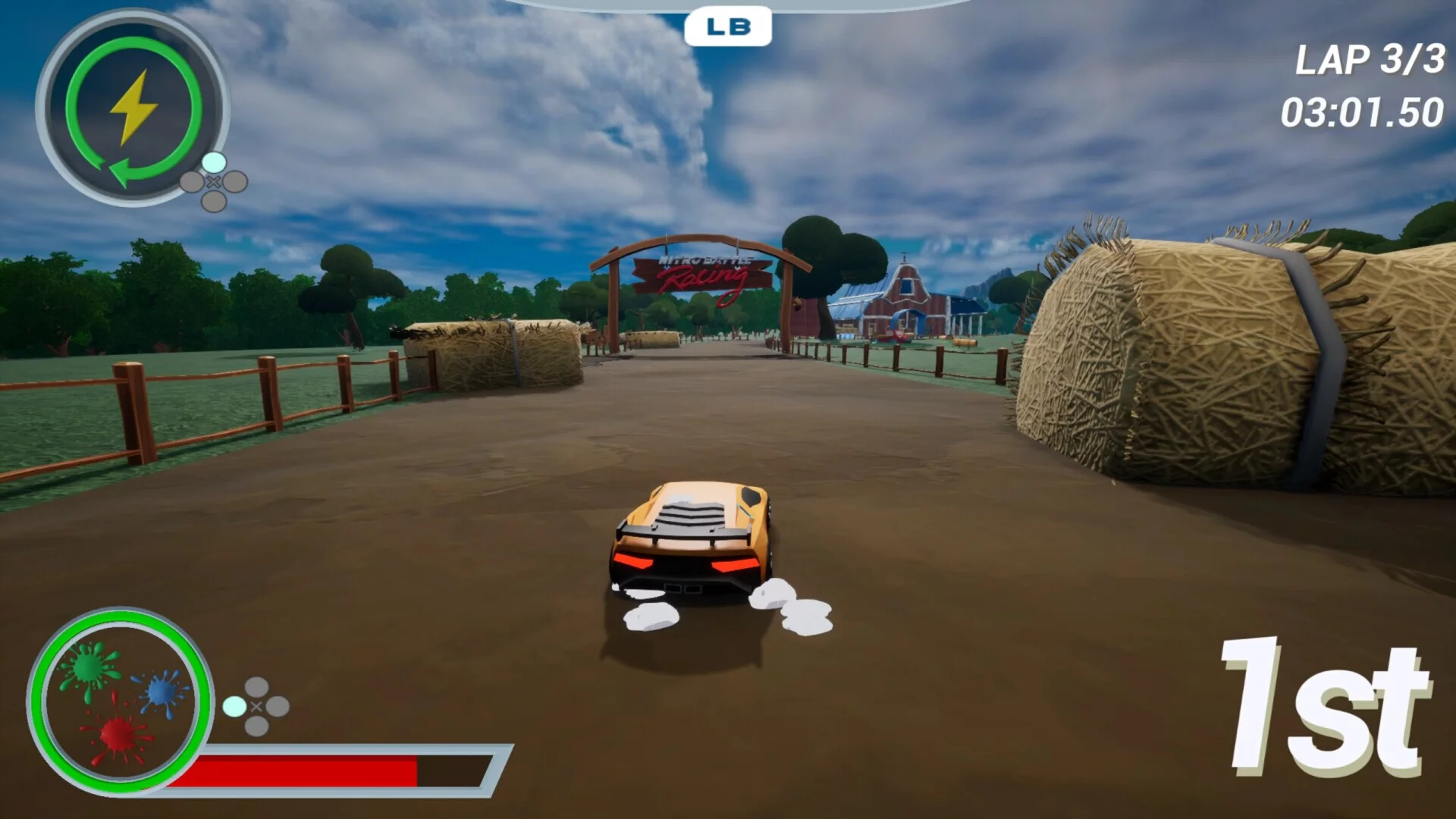 Изображение игры: Nitro Battle Racing
