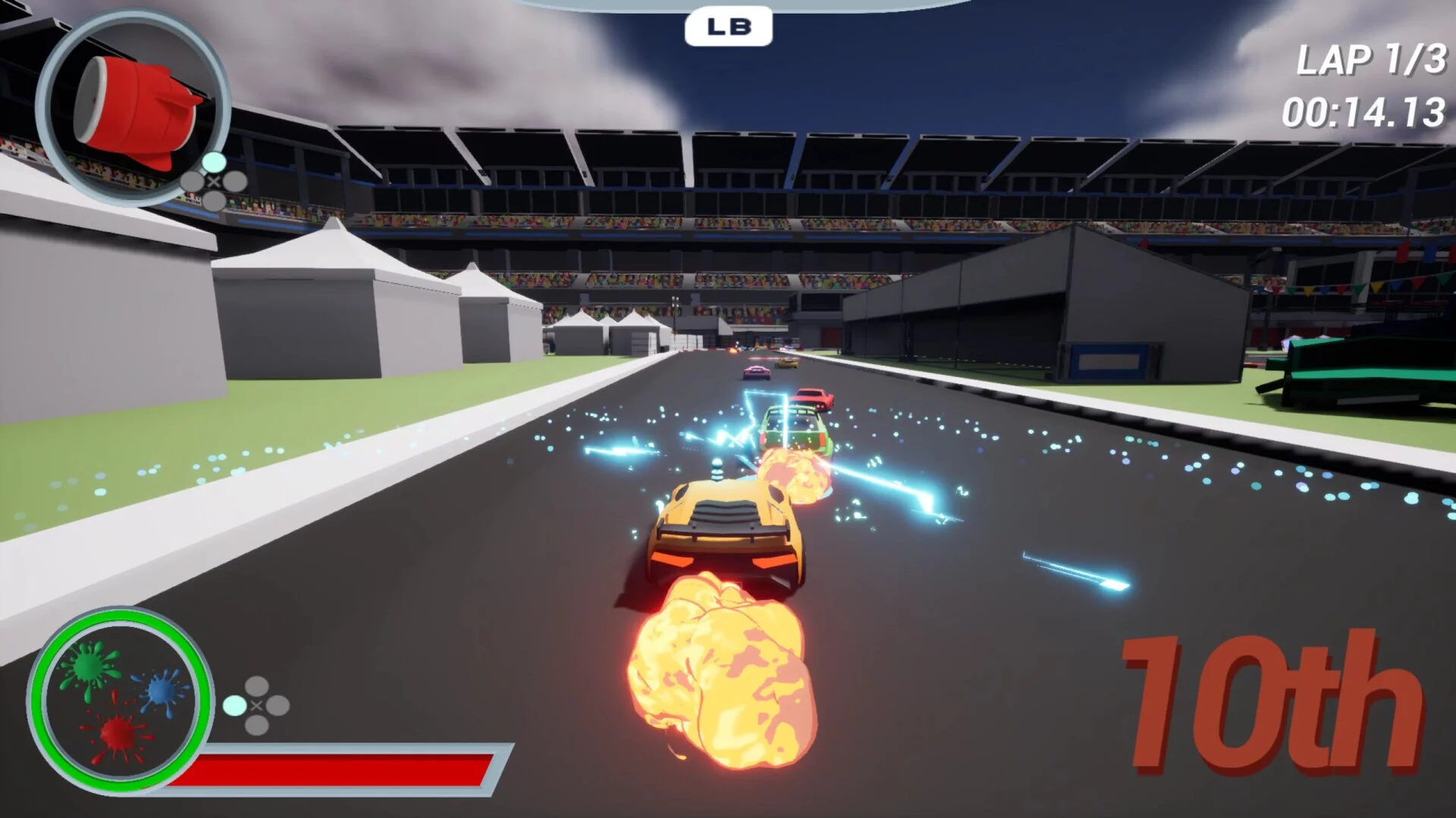 Изображение игры: Nitro Battle Racing