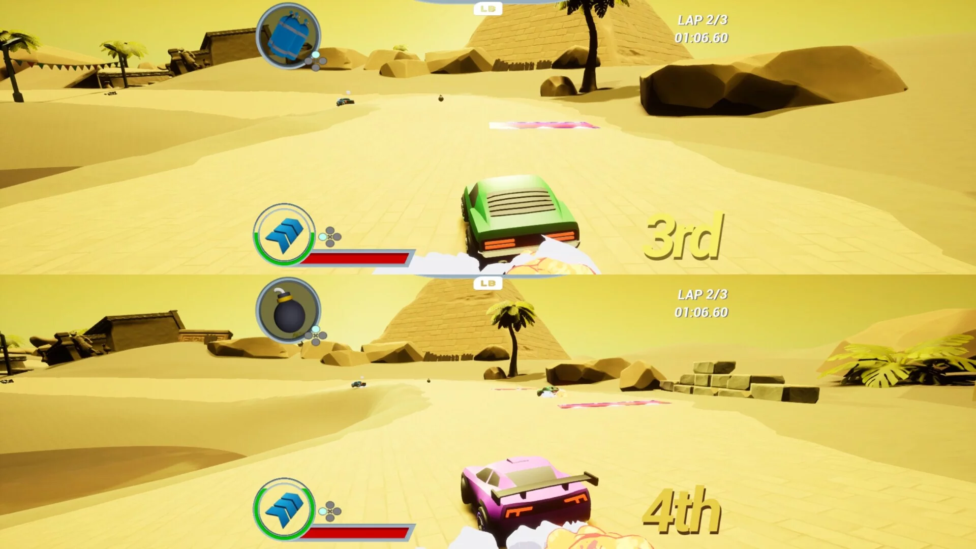Изображение игры: Nitro Battle Racing