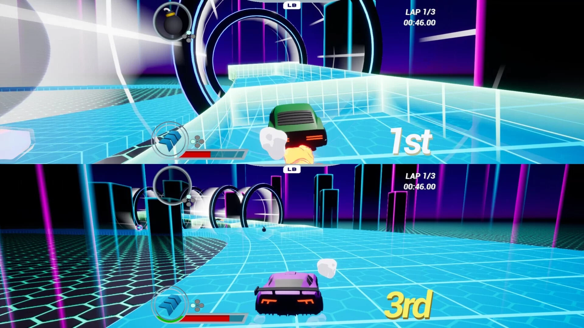 Изображение игры: Nitro Battle Racing