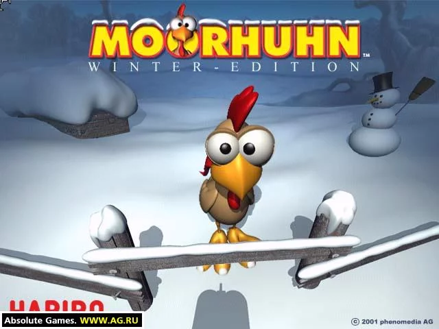 Изображение игры: Moorhuhn: Winter Edition