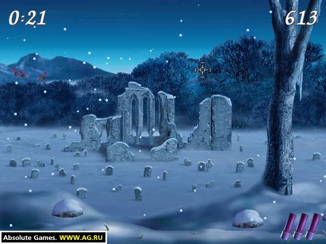 Изображение игры: Moorhuhn: Winter Edition