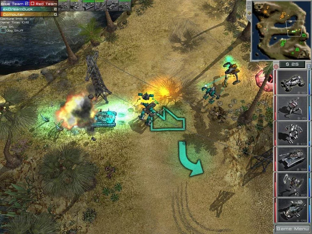 Изображение игры: Arena Wars