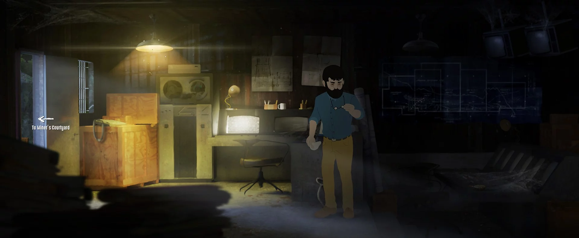 Изображение игры: The Night is Grey