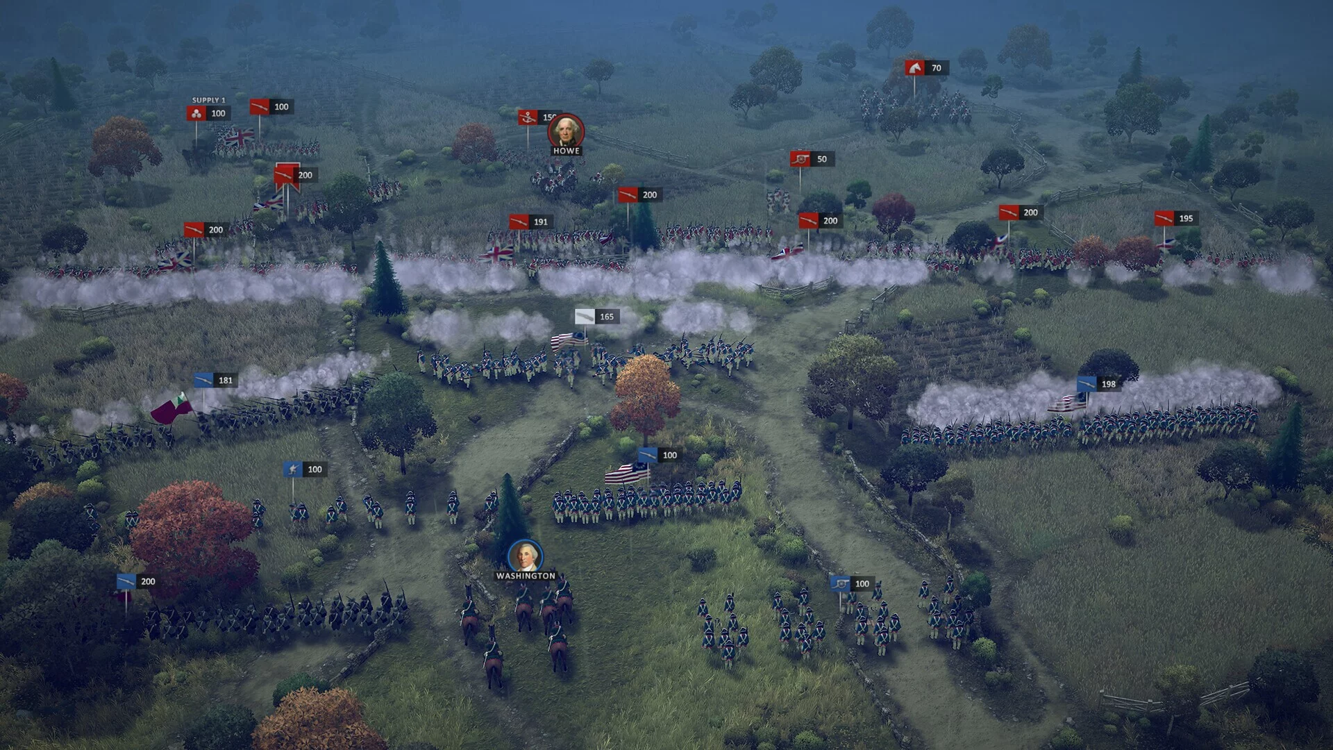 Изображение игры: Ultimate General: American Revolution
