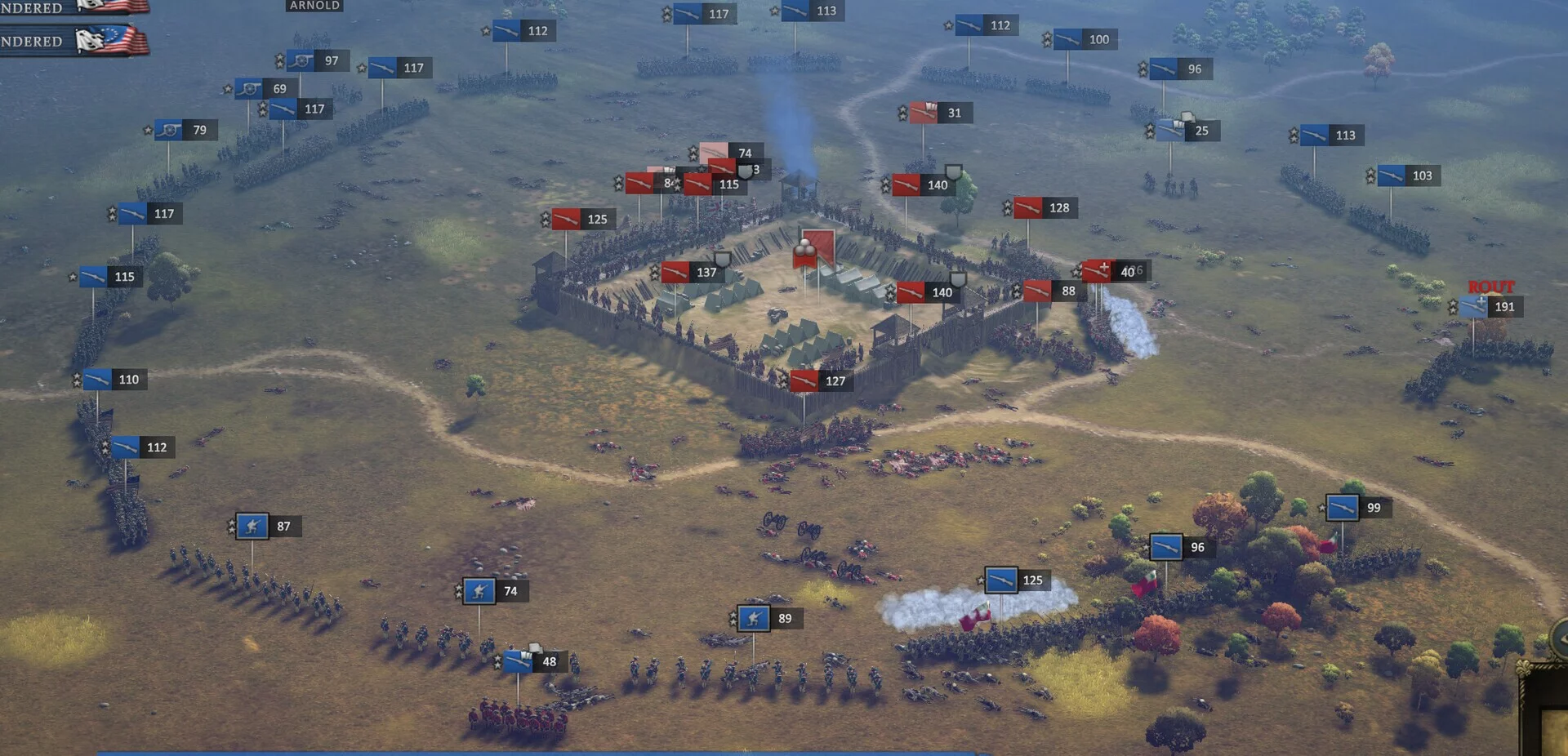Изображение игры: Ultimate General: American Revolution