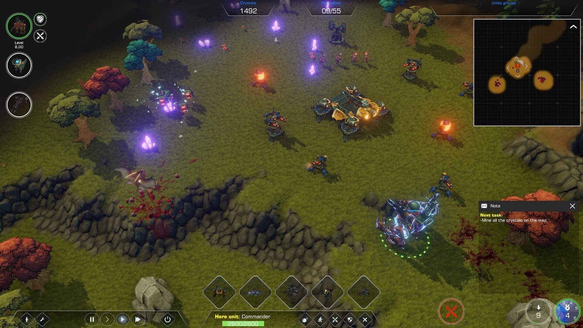 Изображение игры: Grimstar: Crystals are the New Oil!