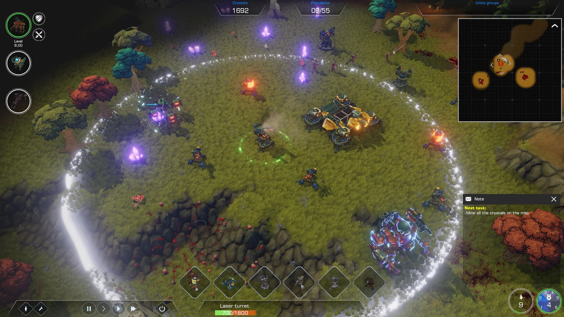 Изображение игры: Grimstar: Crystals are the New Oil!