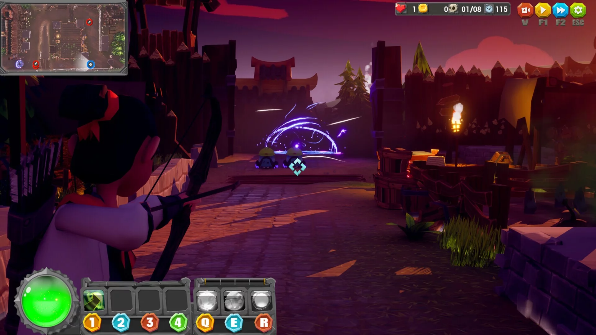 Изображение игры: QIMEN Tower Defense
