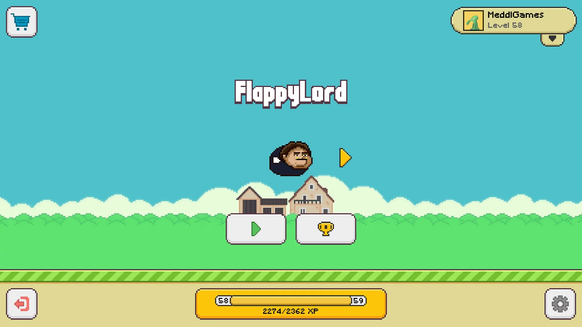 Изображение игры: Flappy Lord