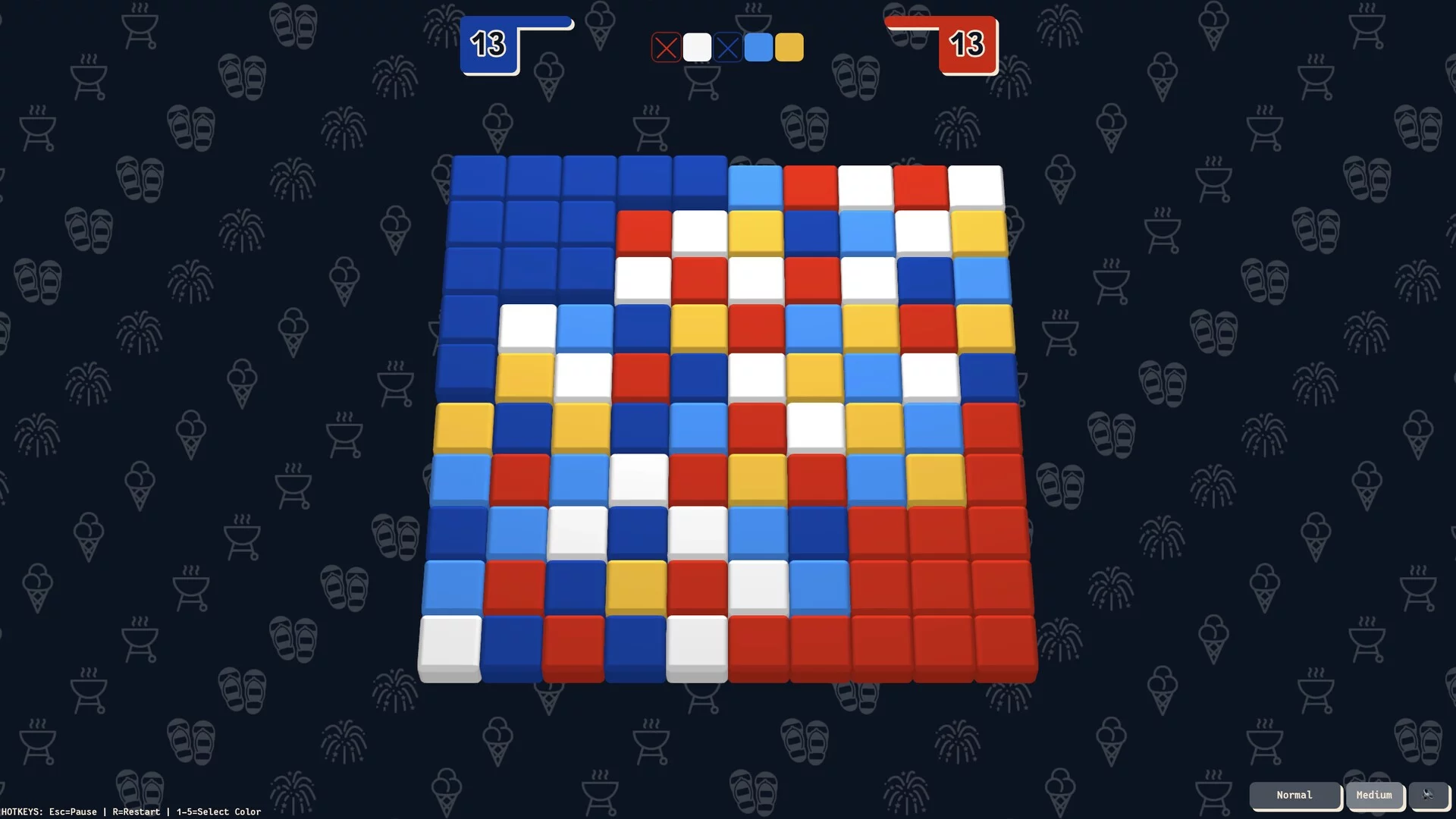 Изображение игры: Block Plop