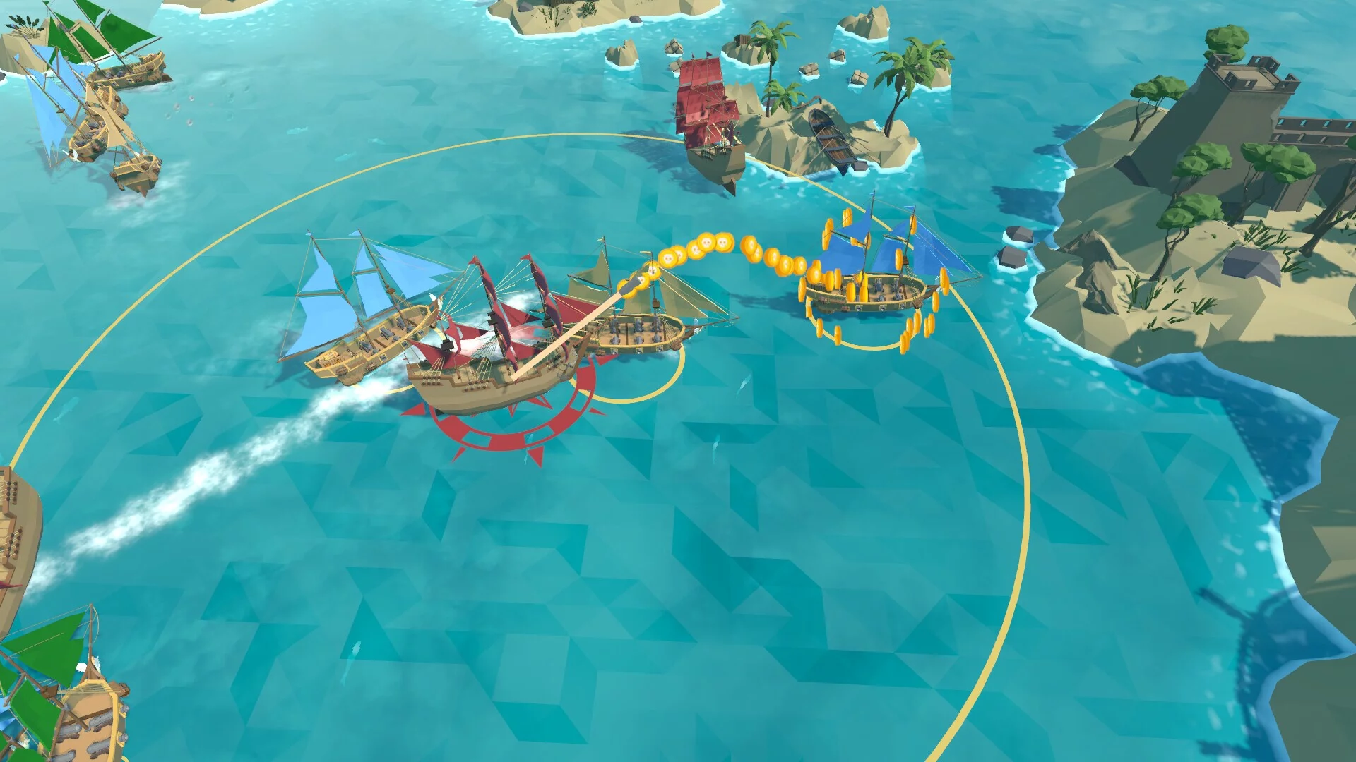 Изображение игры: Sneaky Pirates