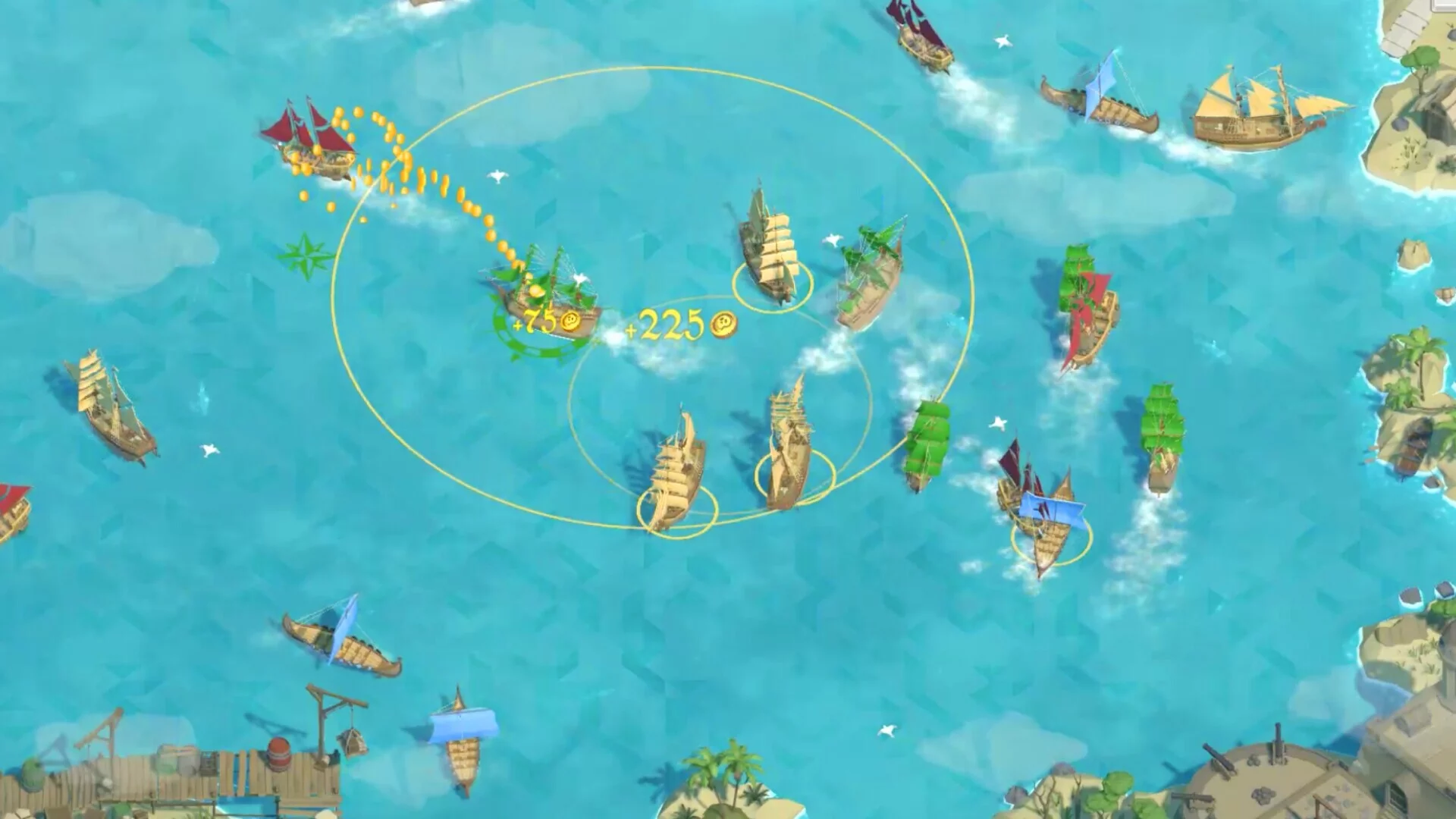 Изображение игры: Sneaky Pirates