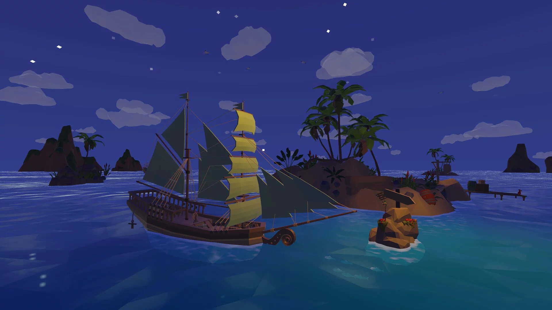 Изображение игры: Sneaky Pirates