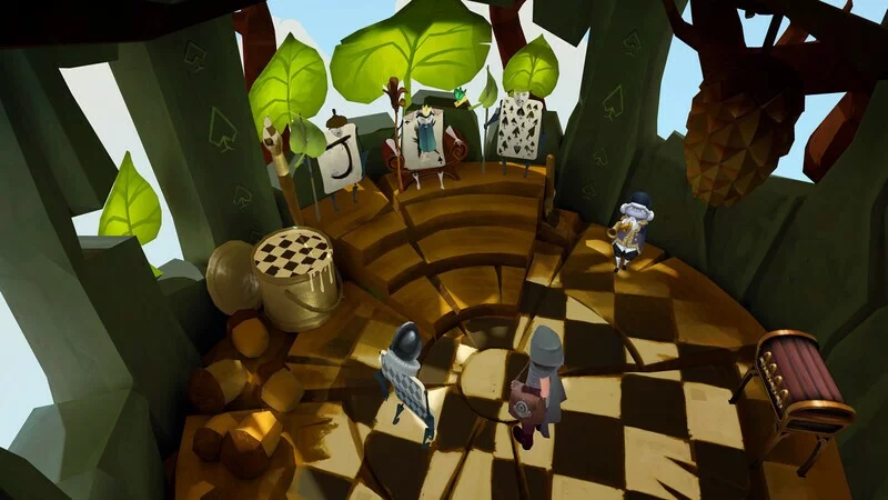 Изображение игры: Down the Rabbit Hole Flattened