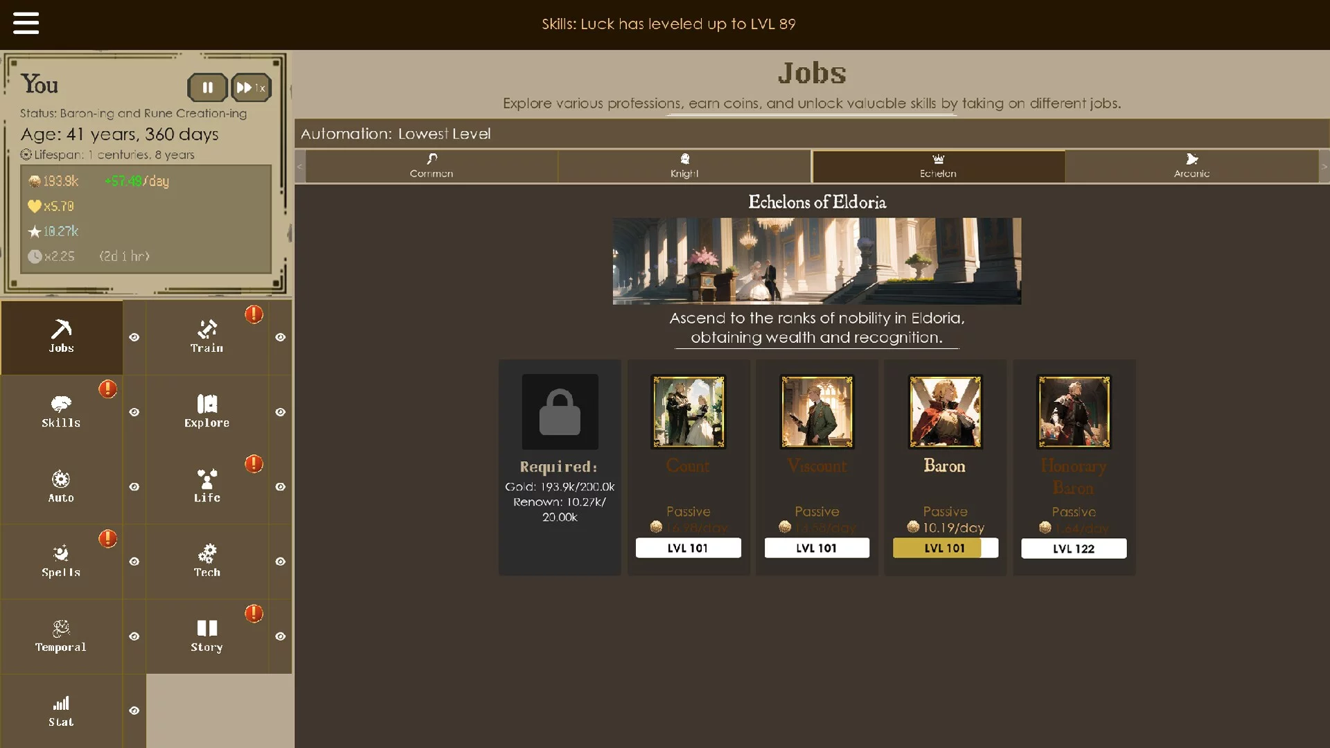 Изображение игры: Idle Reincarnator
