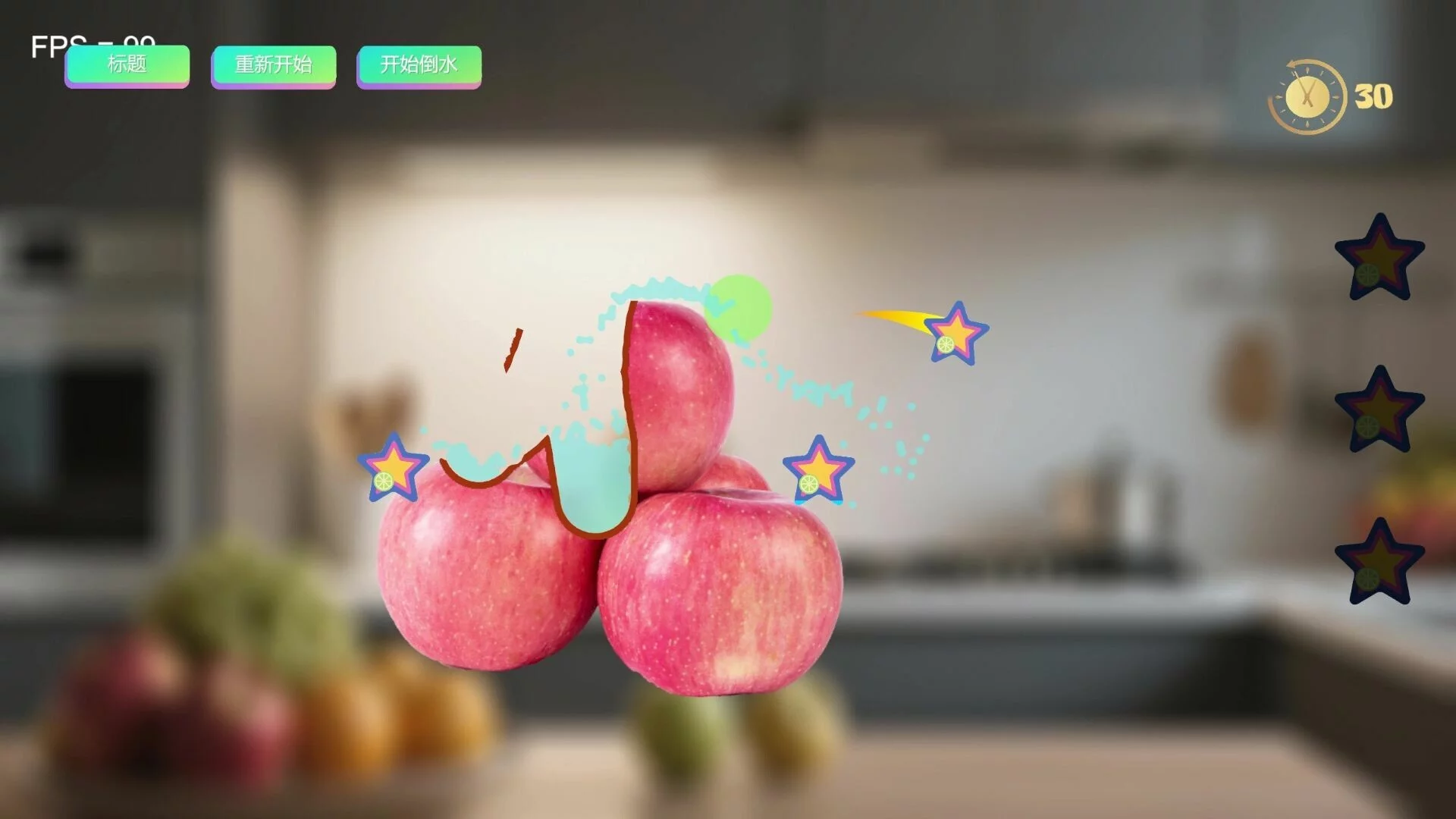 Изображение игры: Fruity Kitchen