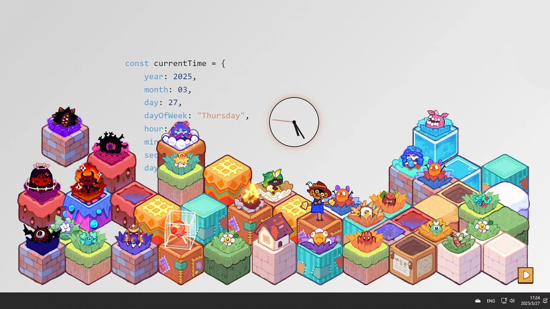 Изображение игры: Desk Garden