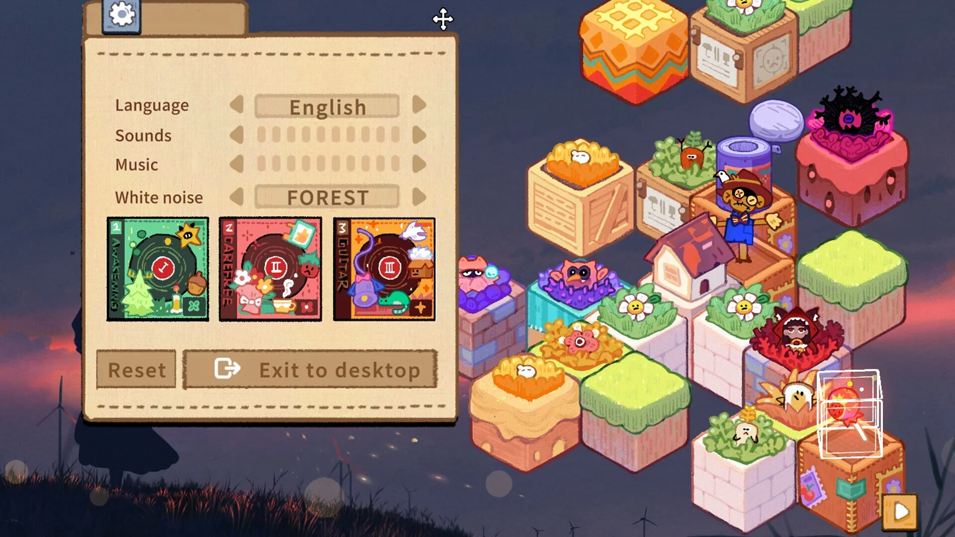 Изображение игры: Desk Garden