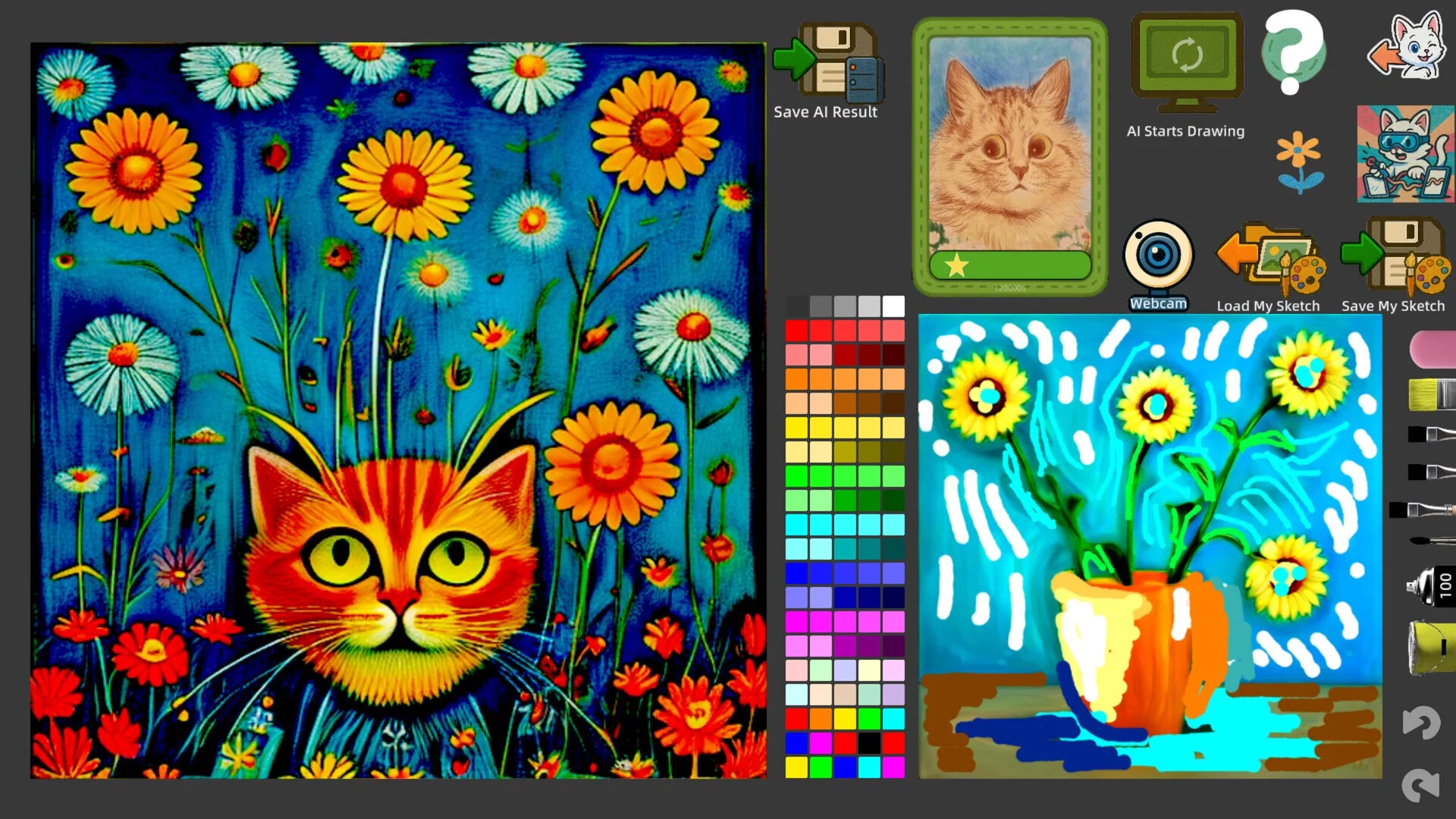 Изображение игры: AI PAINTER: Painting Simulator