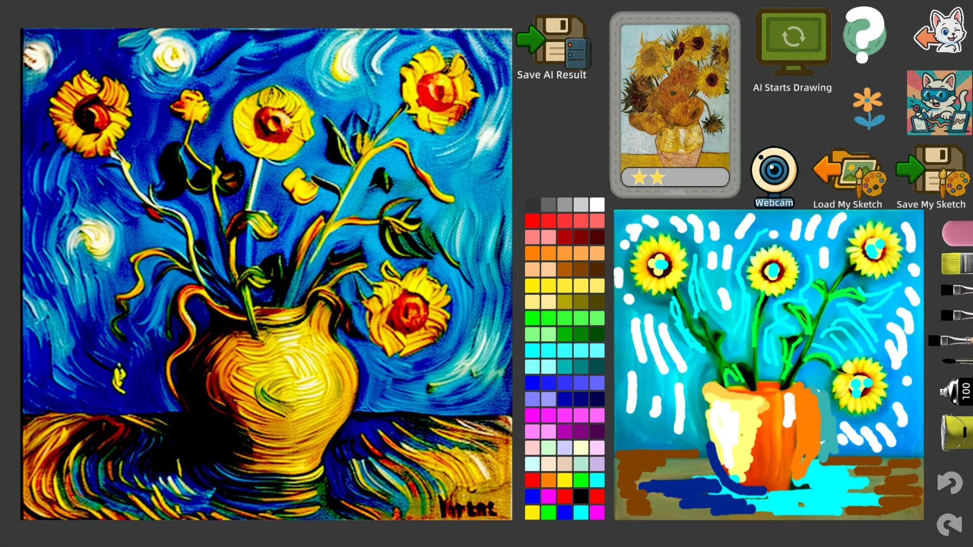 Изображение игры: AI PAINTER: Painting Simulator