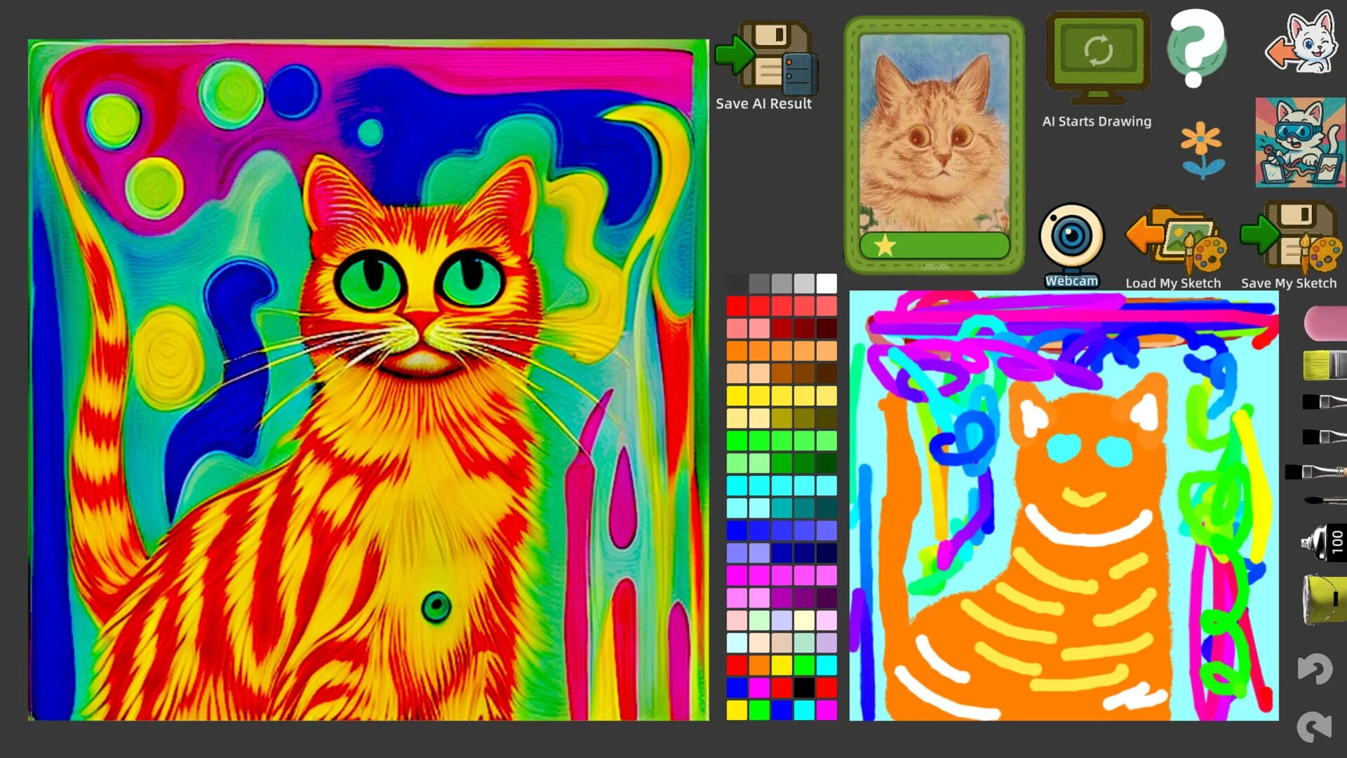 Изображение игры: AI PAINTER: Painting Simulator