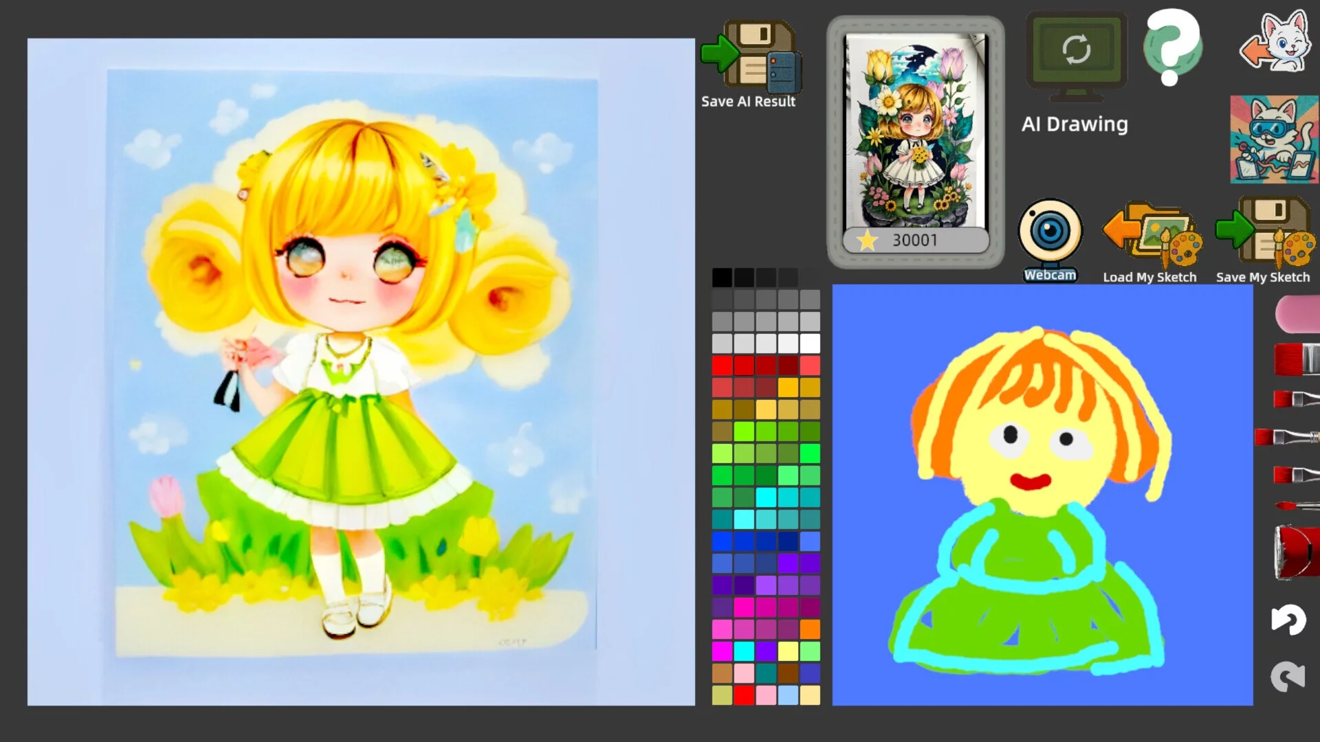 Изображение игры: AI PAINTER: Painting Simulator