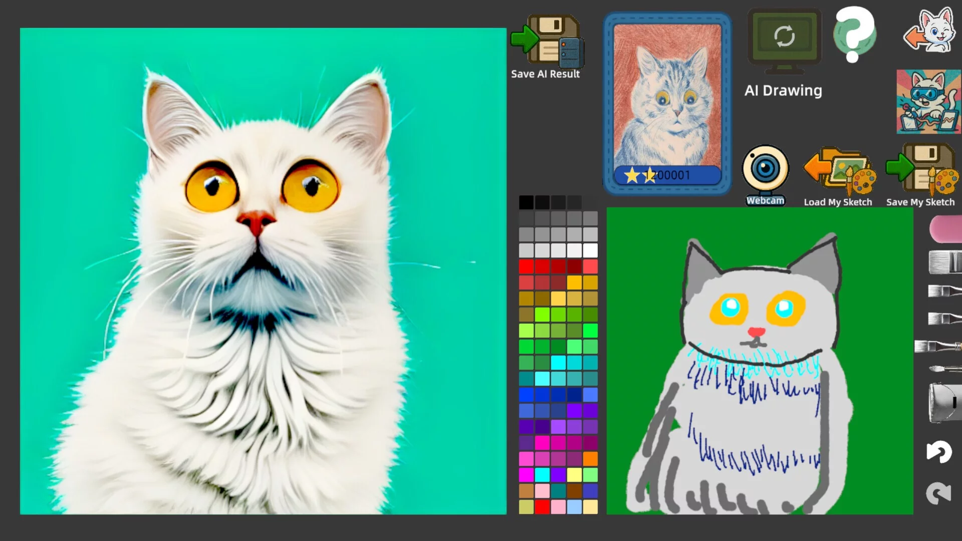 Изображение игры: AI PAINTER: Painting Simulator