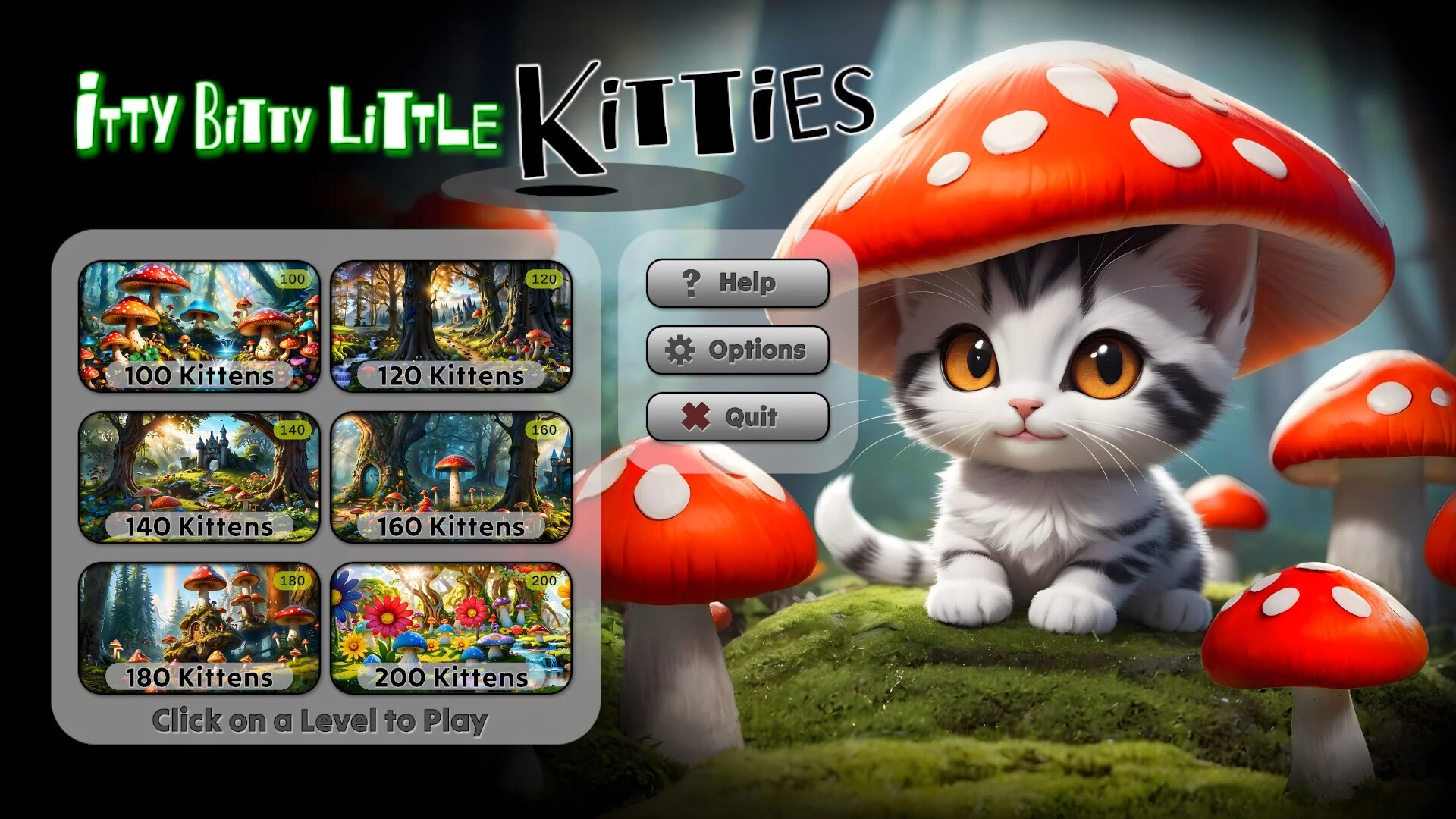 Изображение игры: Itty Bitty Little Kitties