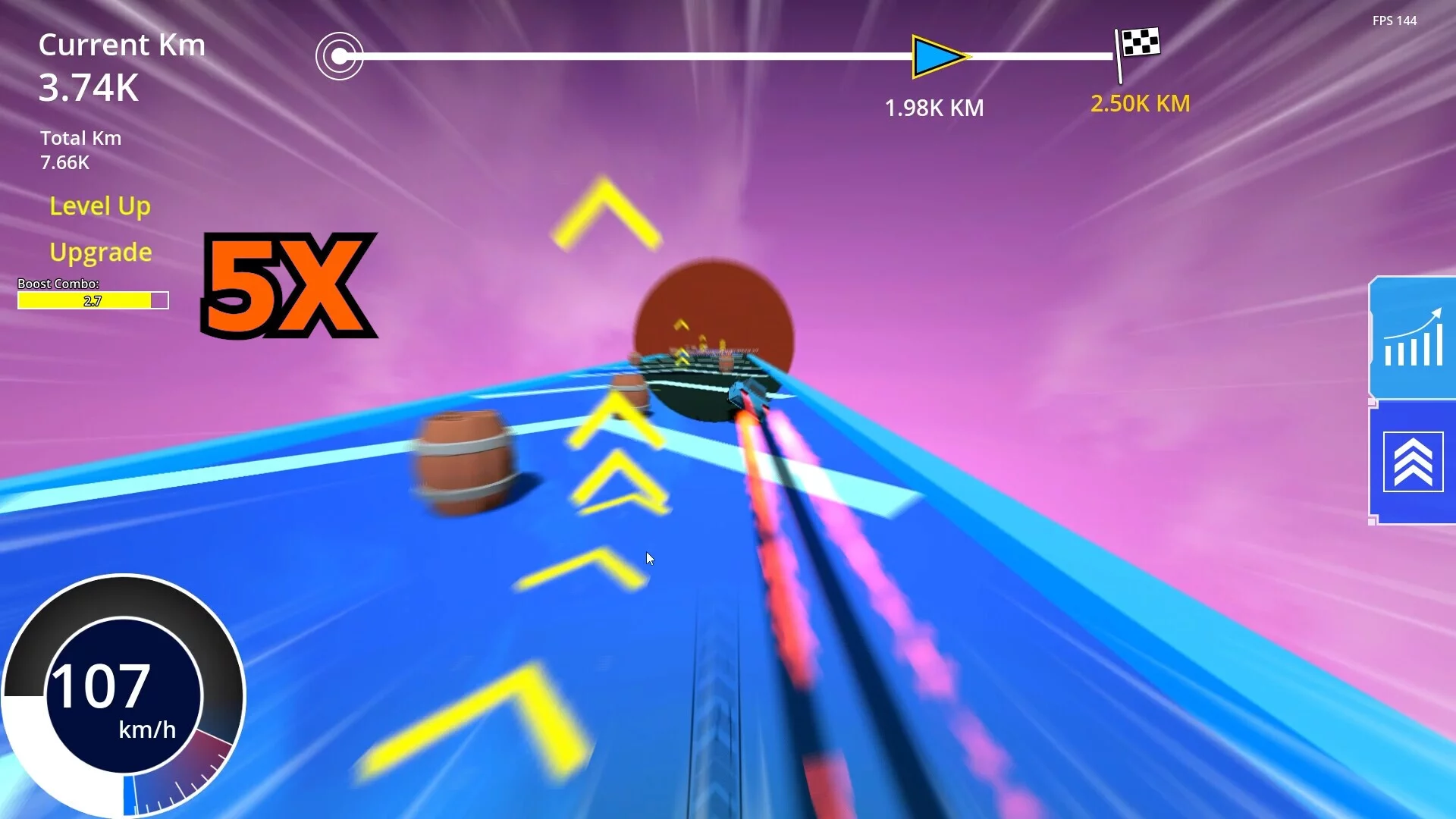 Изображение игры: Progress Racer RPG