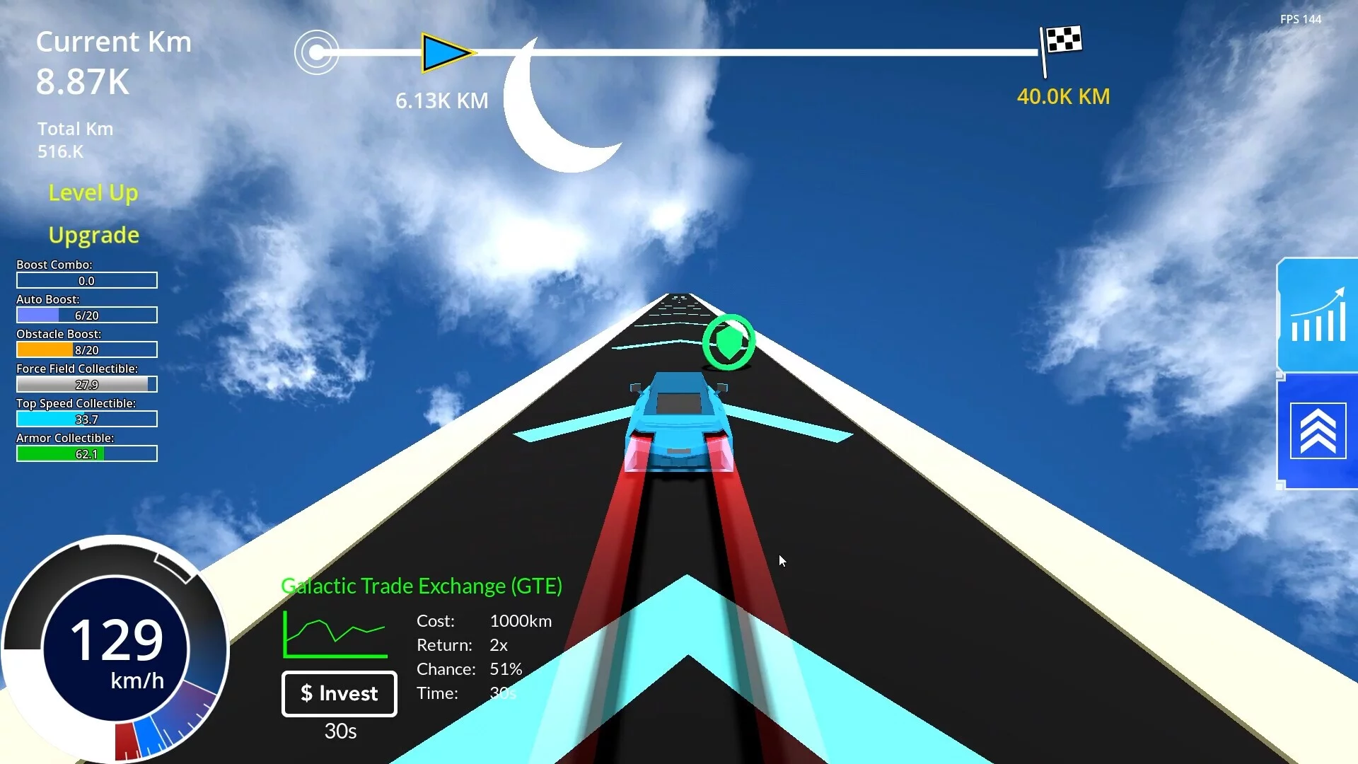 Изображение игры: Progress Racer RPG