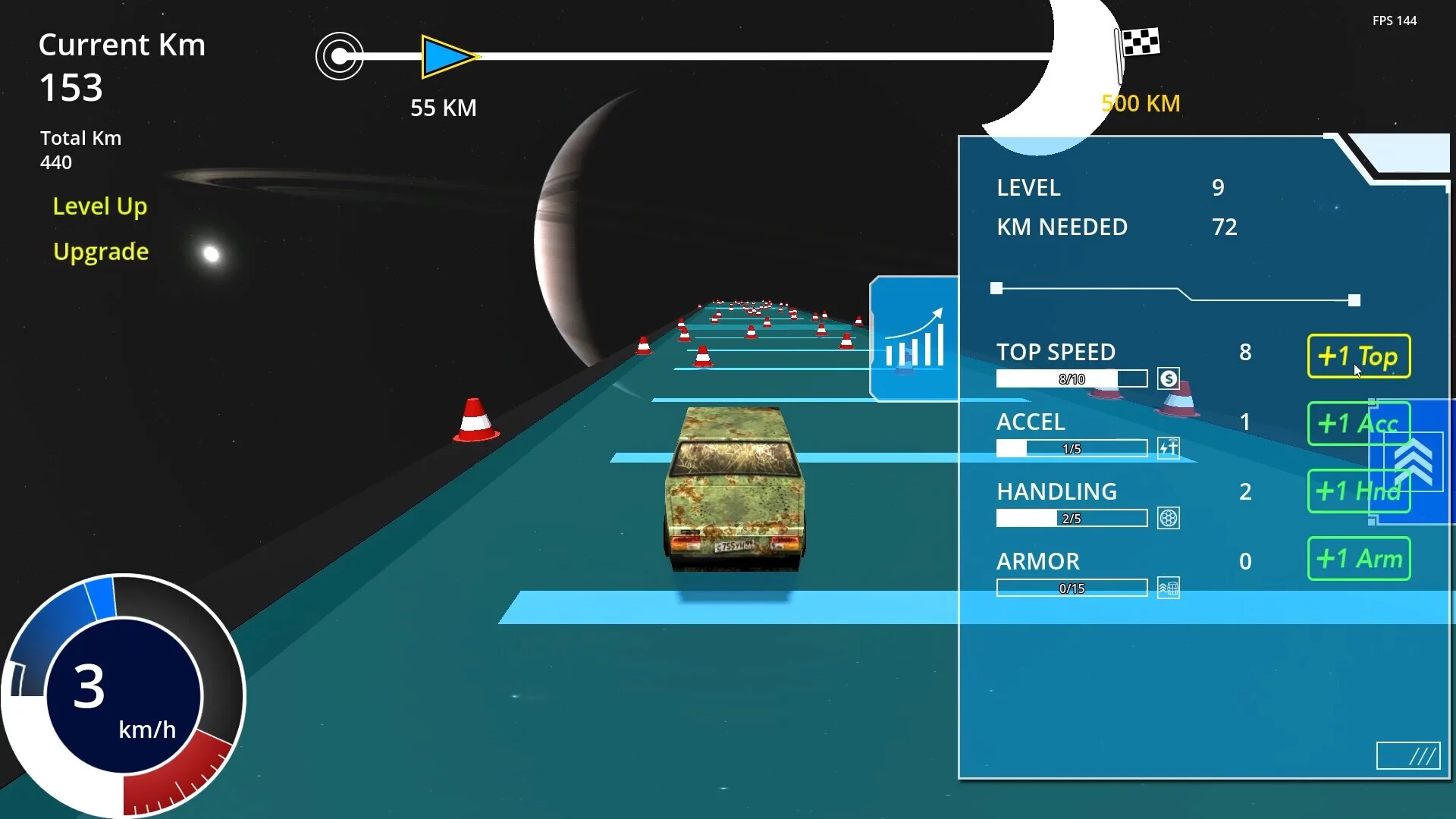 Изображение игры: Progress Racer RPG
