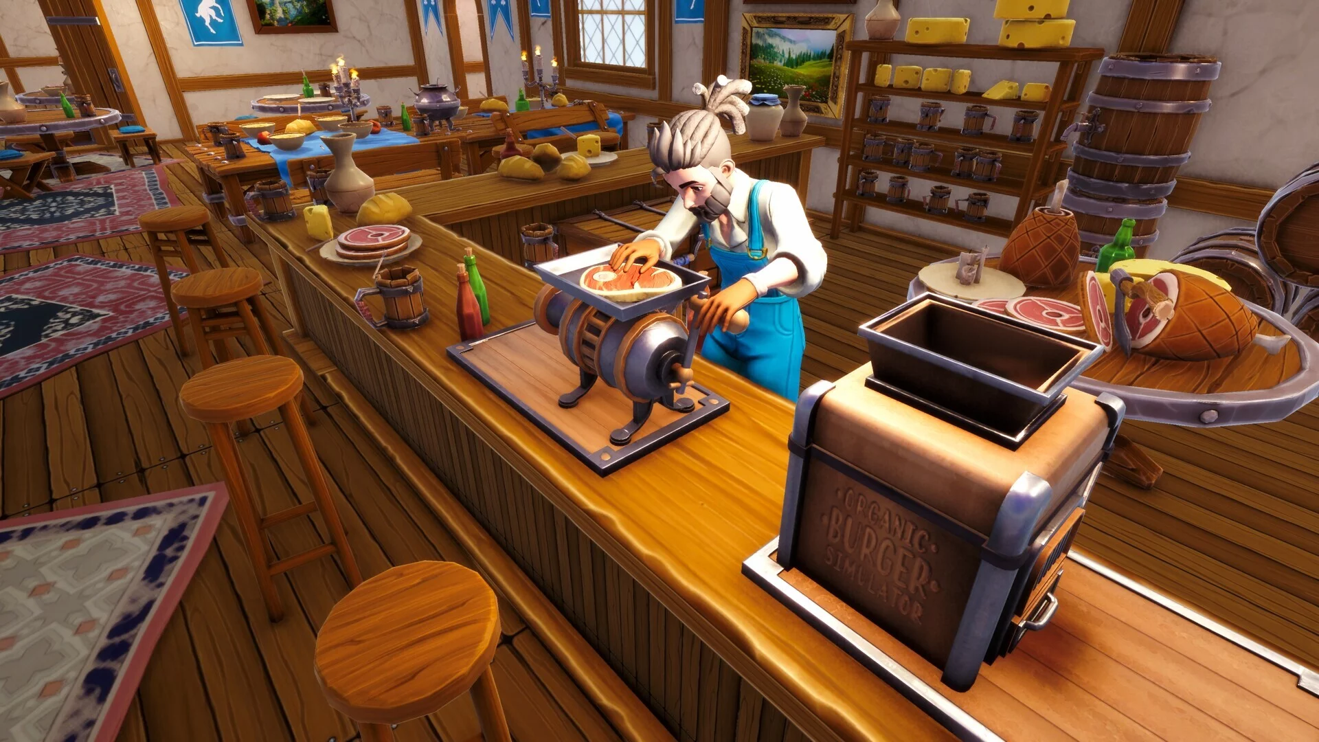 Изображение игры: Organic Burger Simulator