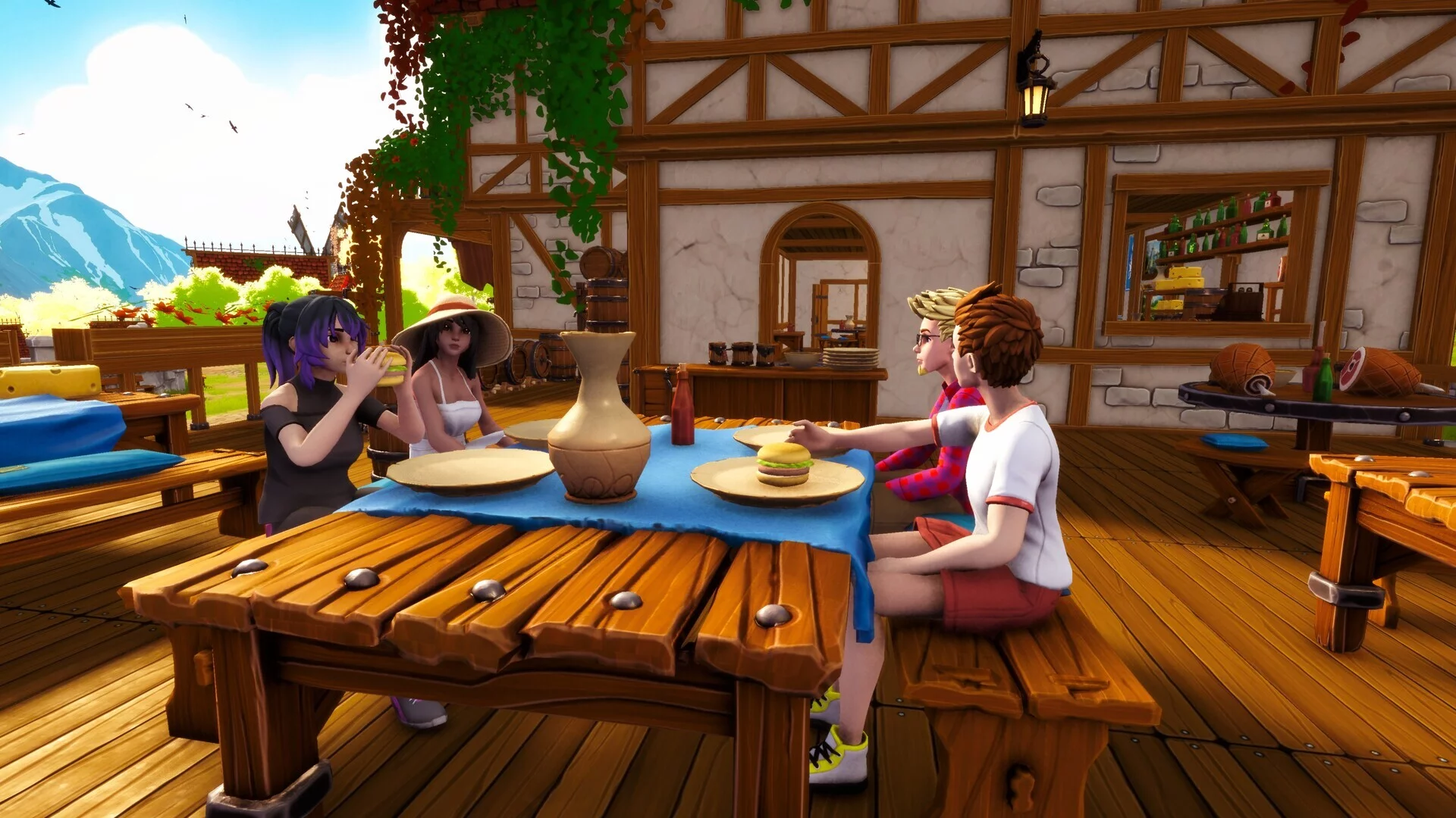 Изображение игры: Organic Burger Simulator
