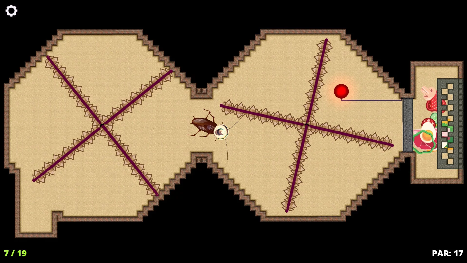 Изображение игры: Snackroach