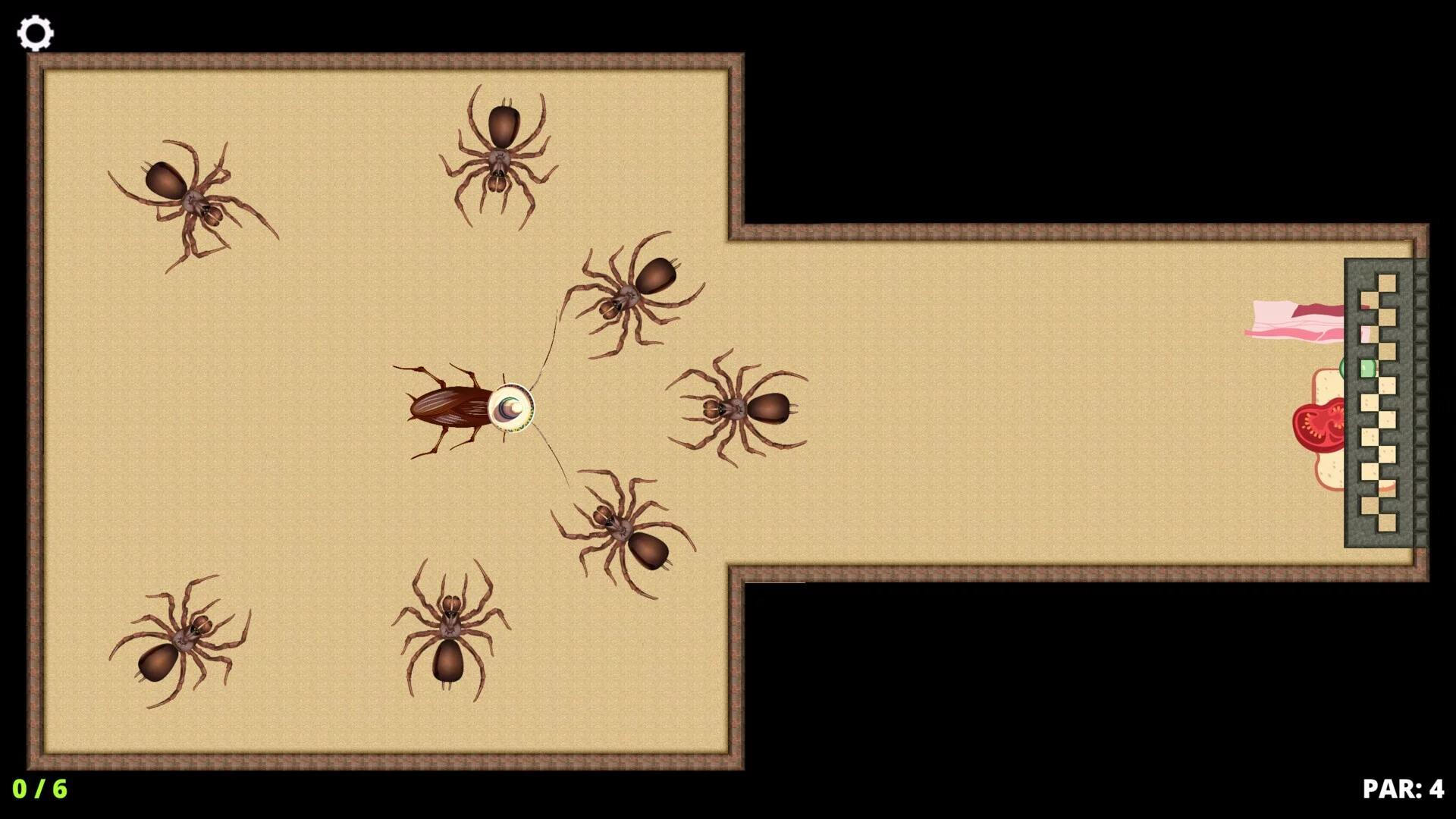 Изображение игры: Snackroach