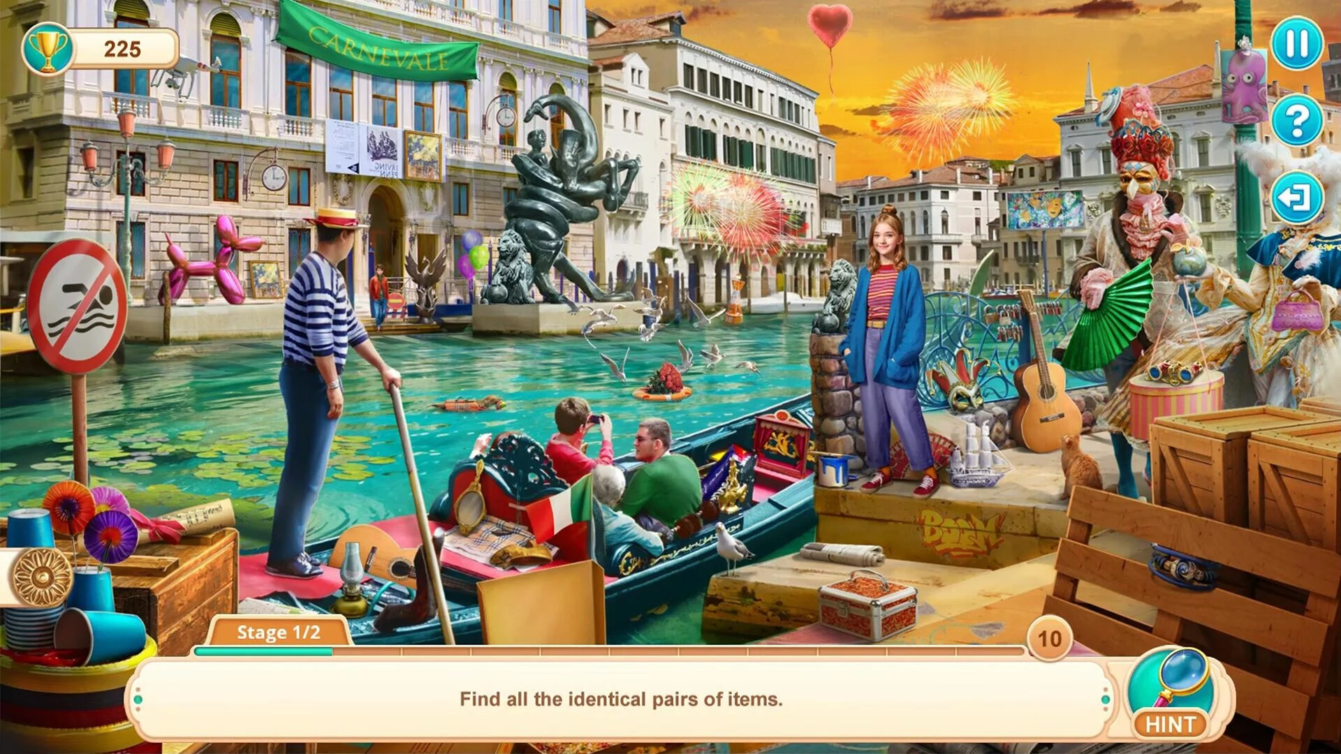 Изображение игры: Festival Journey: Venetian Masquerade Collector's Edition