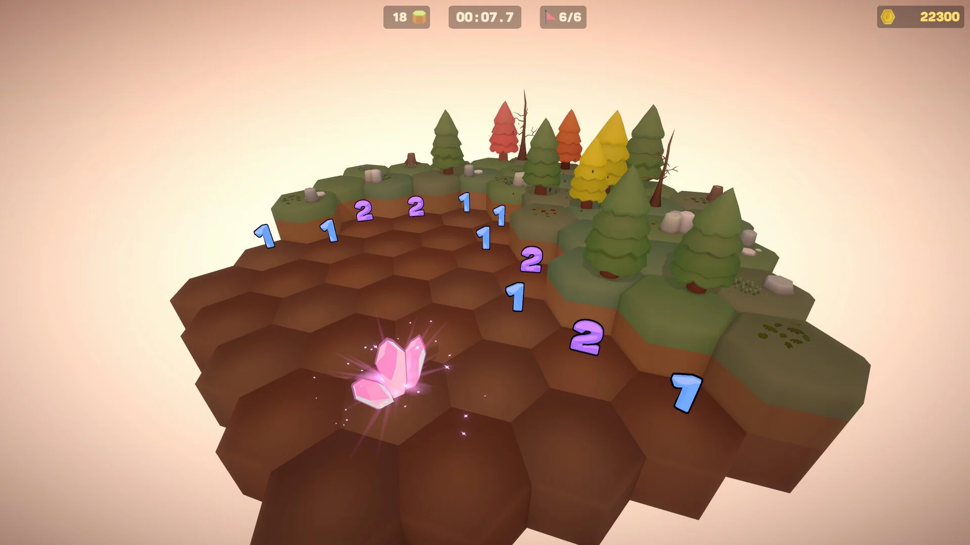 Изображение игры: Hexcavator