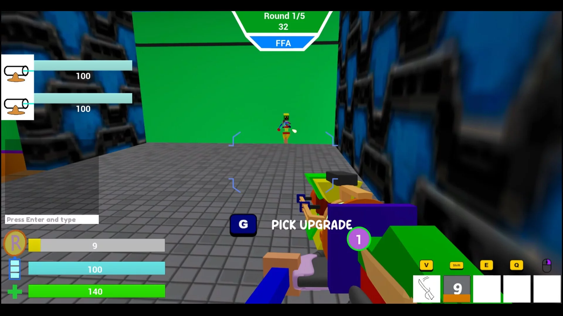 Изображение игры: Roguebots Arena