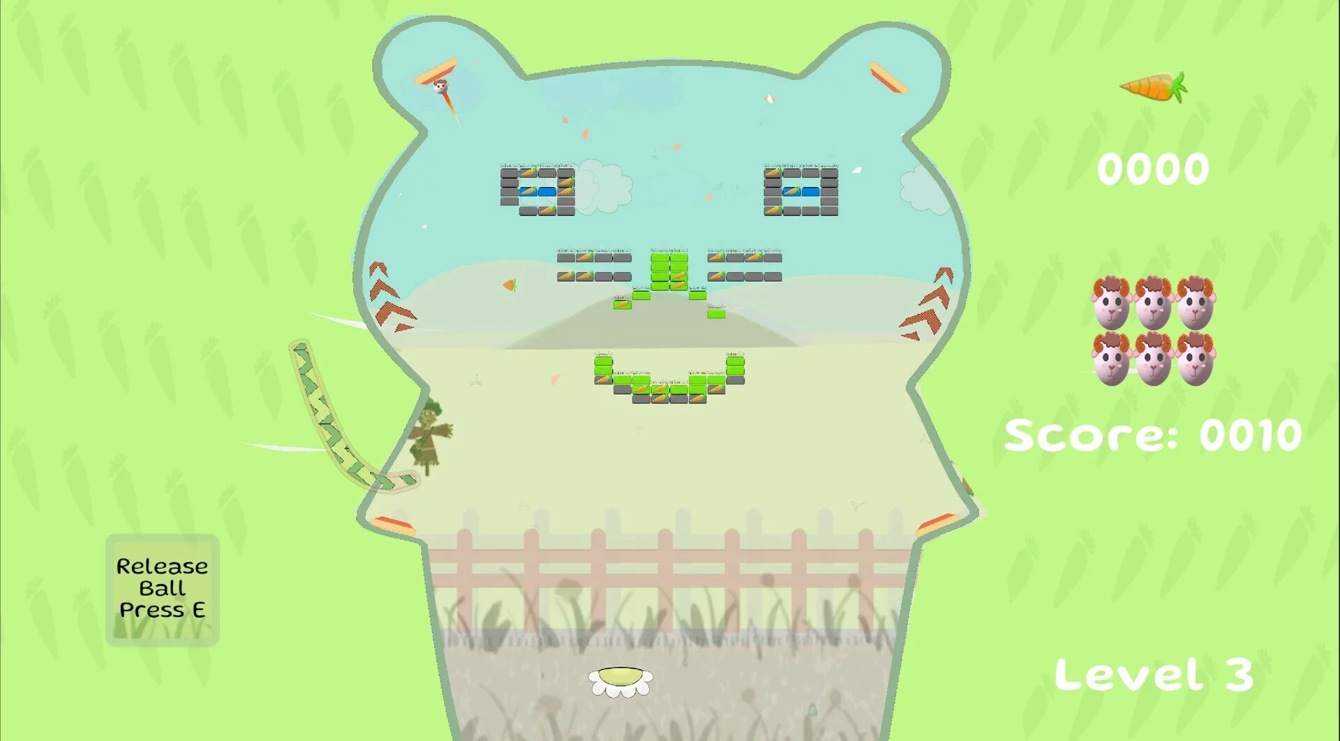Изображение игры: Bunny Ball