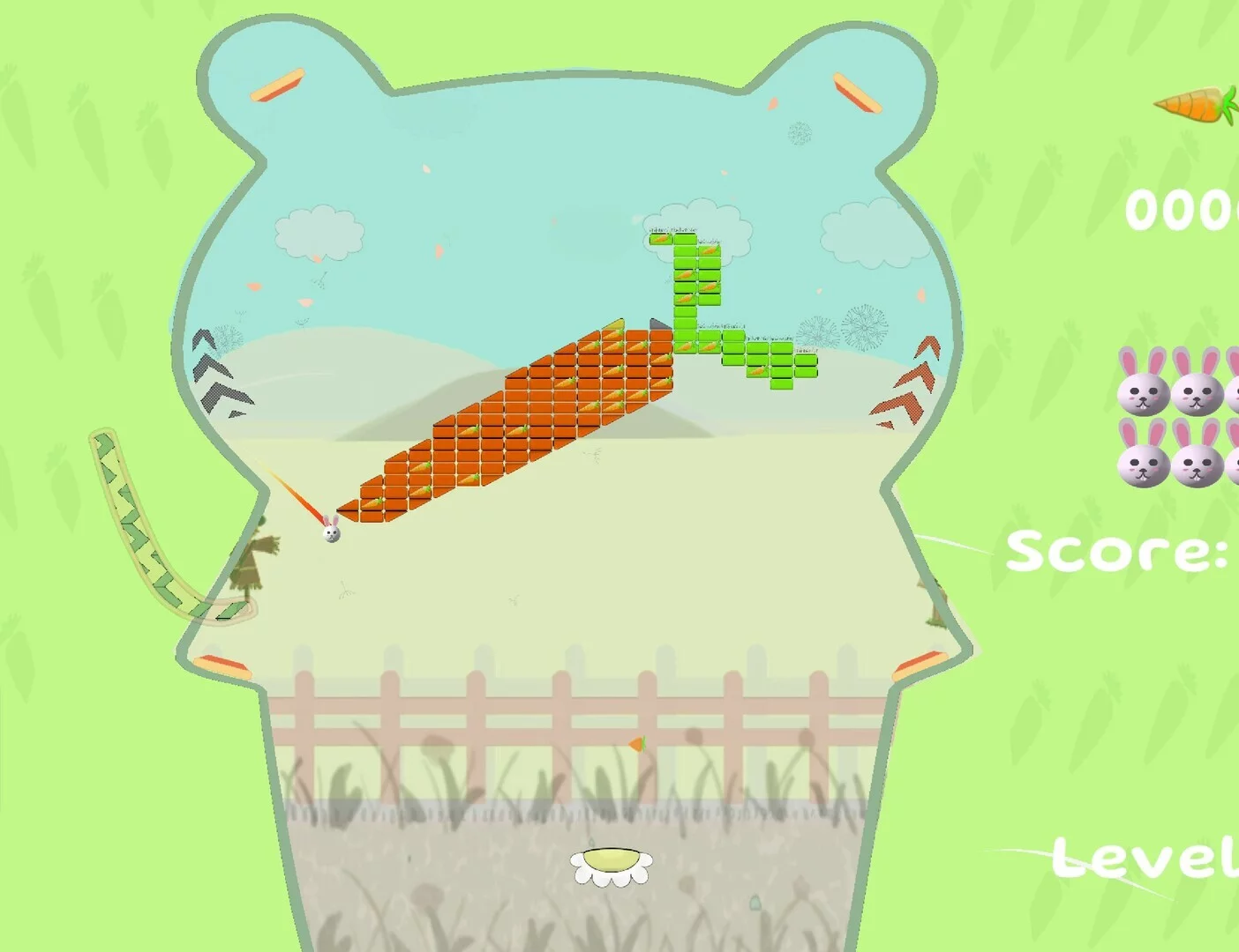 Изображение игры: Bunny Ball