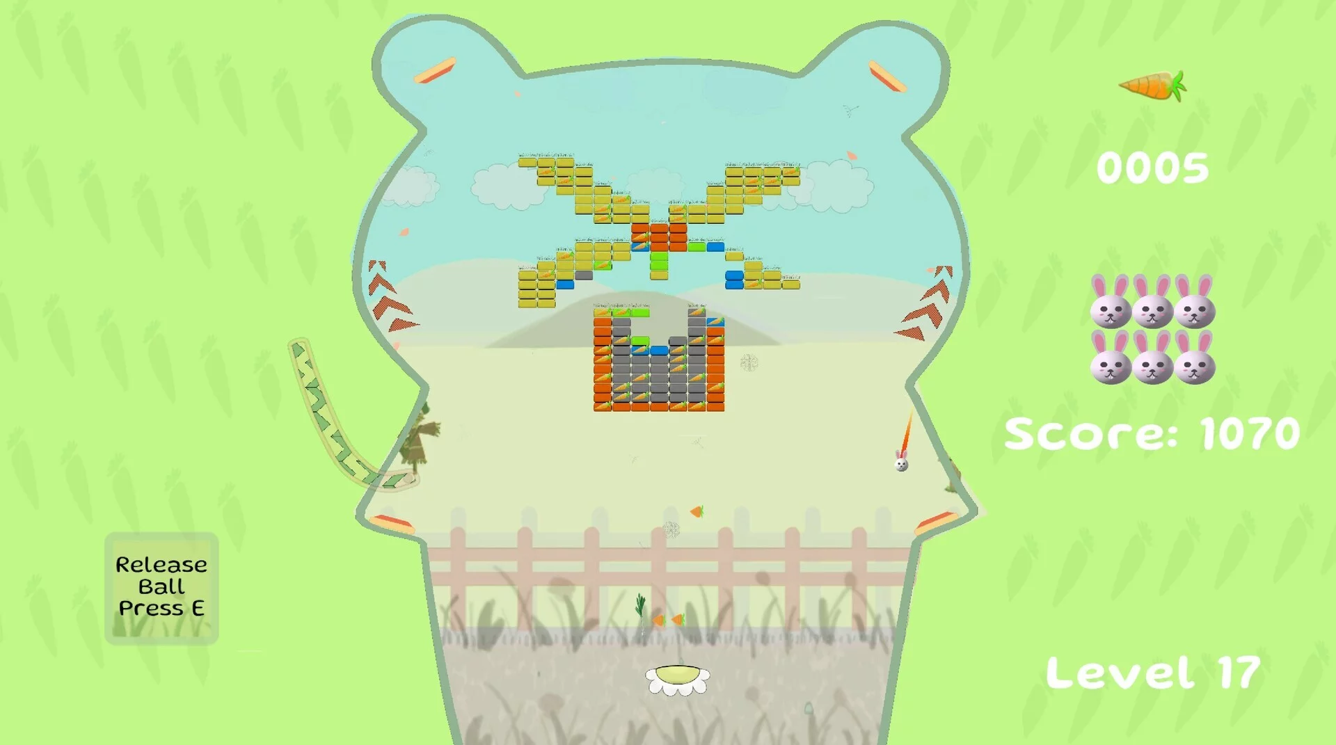 Изображение игры: Bunny Ball