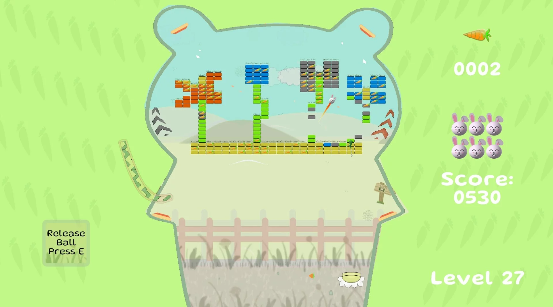 Изображение игры: Bunny Ball