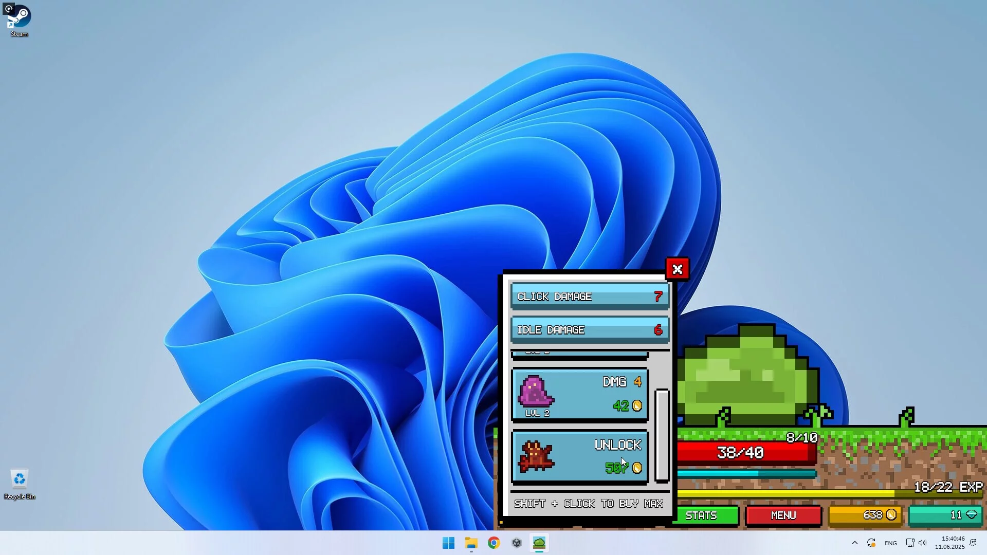 Изображение игры: Desktop Clicker
