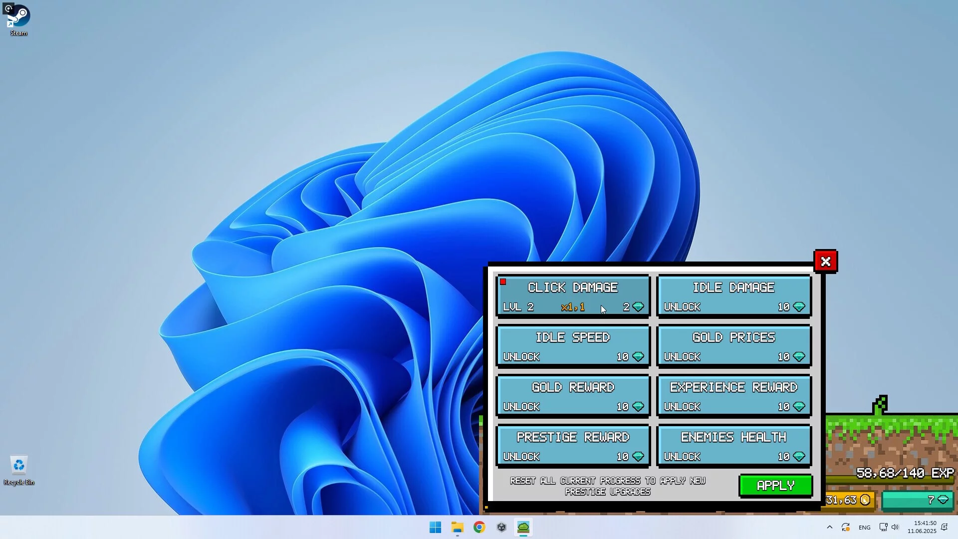 Изображение игры: Desktop Clicker