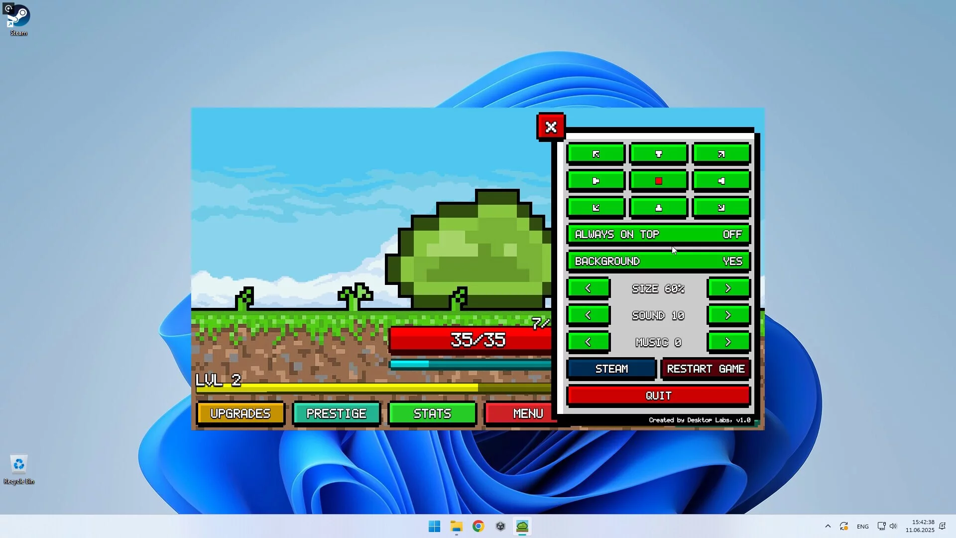 Изображение игры: Desktop Clicker
