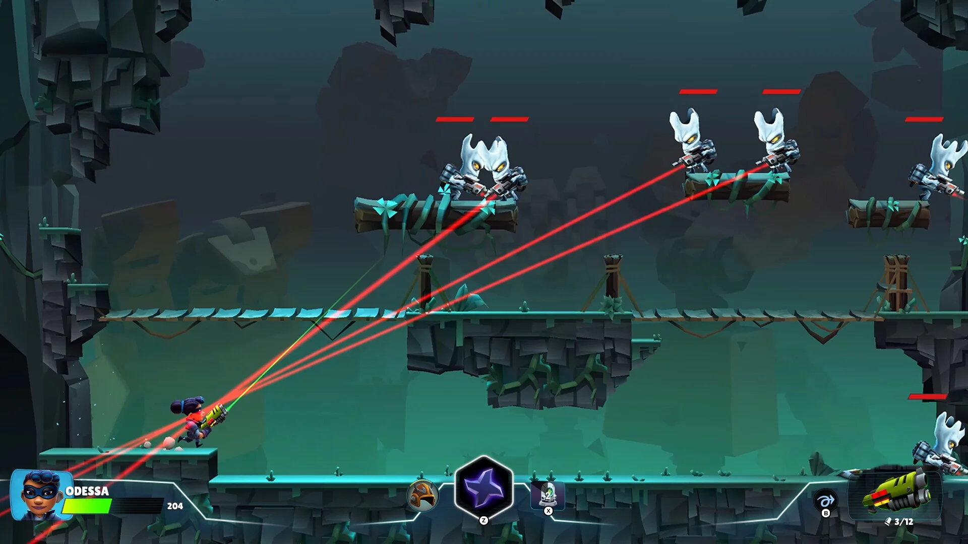 Изображение игры: Autogun Heroes: Supercharged