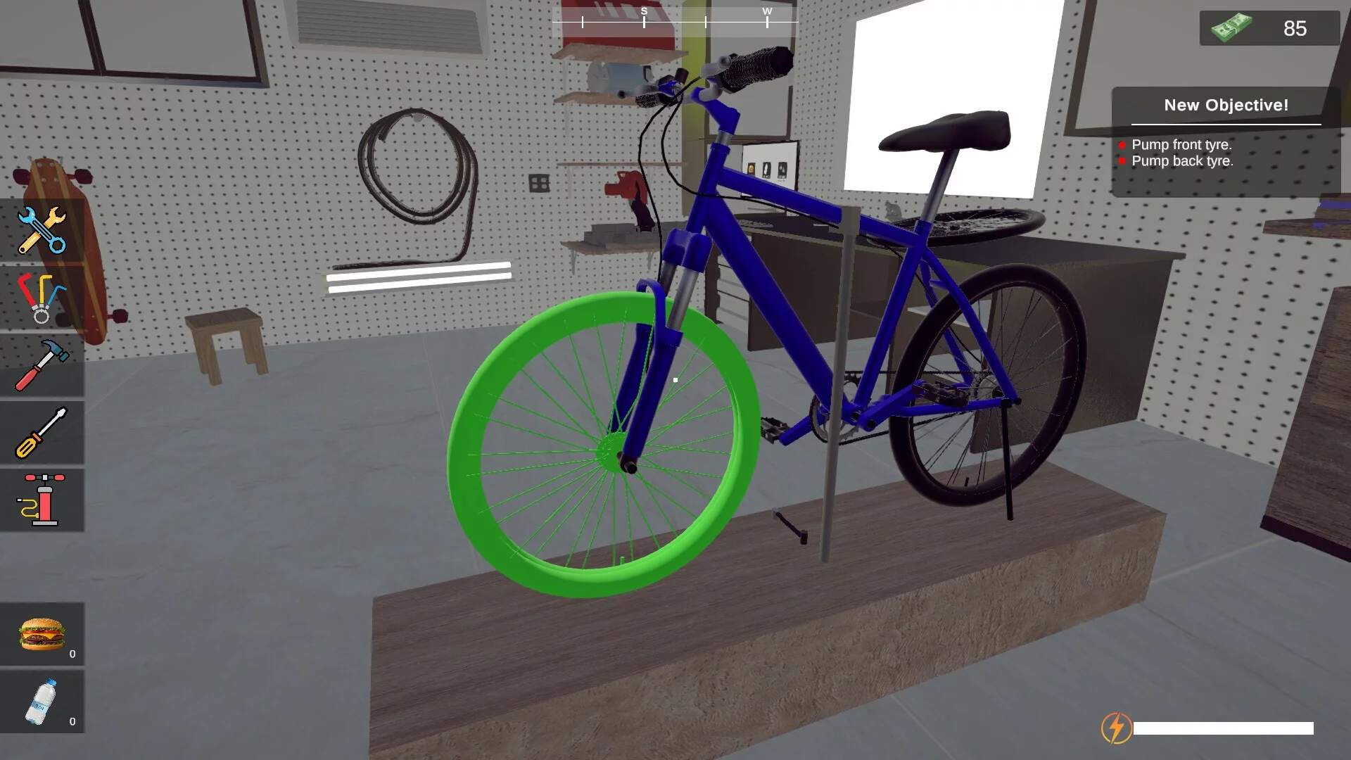 Изображение игры: Bicycle Mechanic Simulator BMS