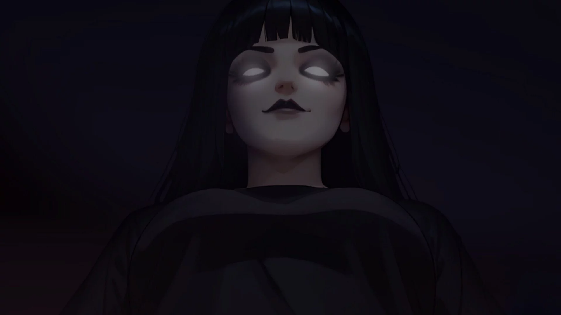 Изображение игры: HELP! My New Roommate is a Hung Goth Futanari Ghost !