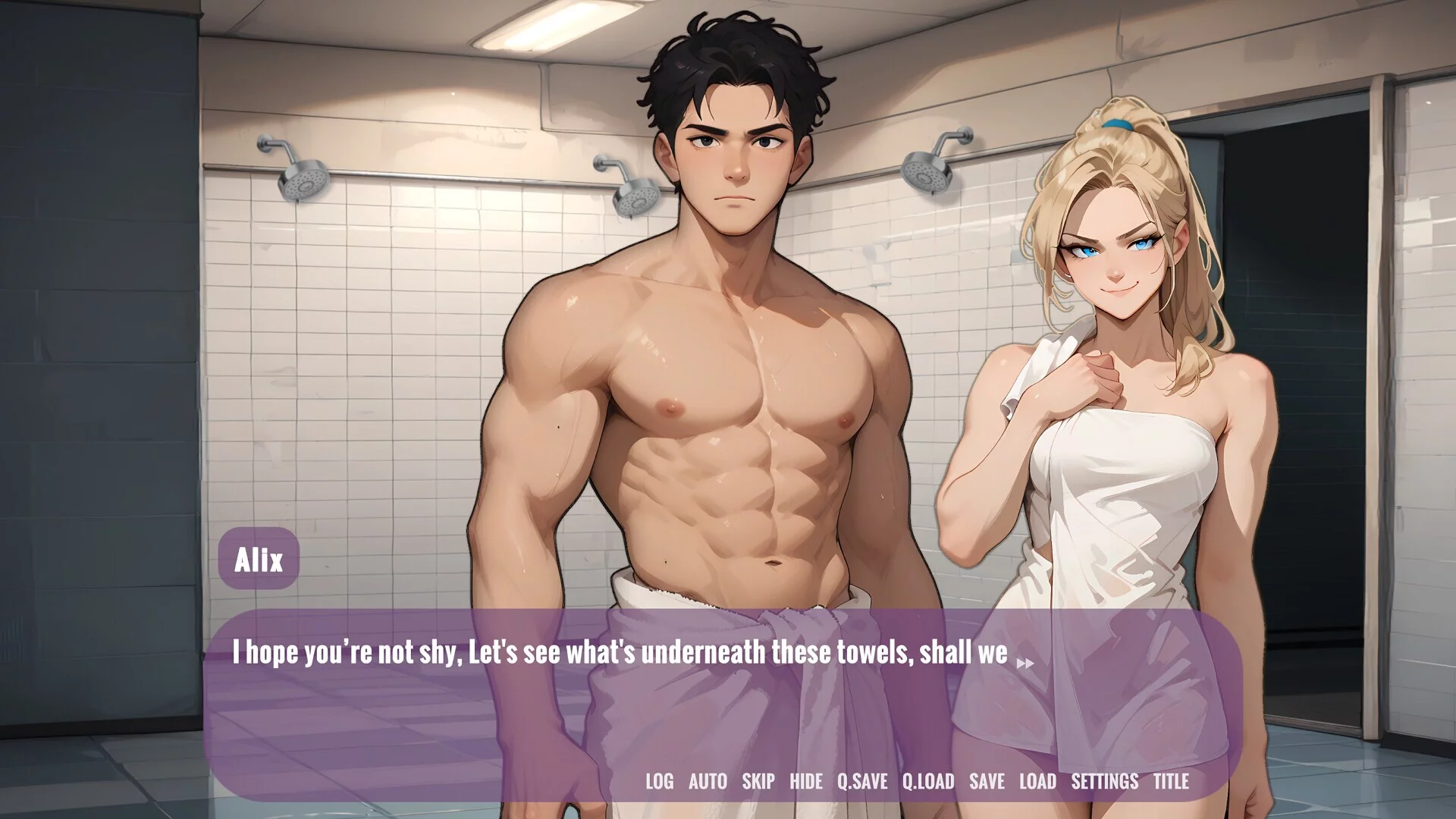 Изображение игры: HELP! My New Roommate is a Hung Goth Futanari Ghost !
